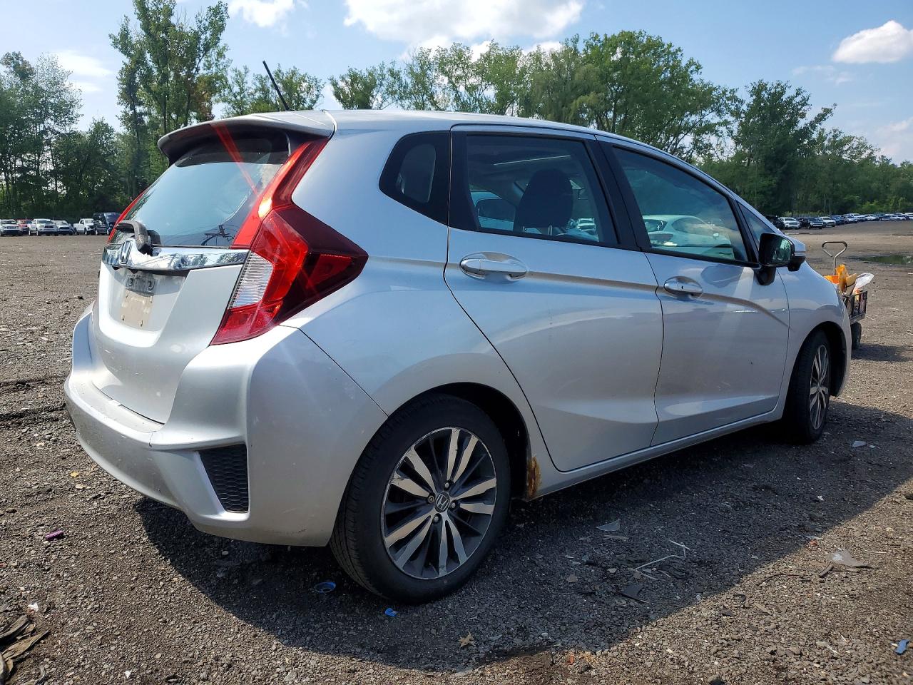 2015 Honda Fit Ex Silver vin: 3HGGK5H89FM777008