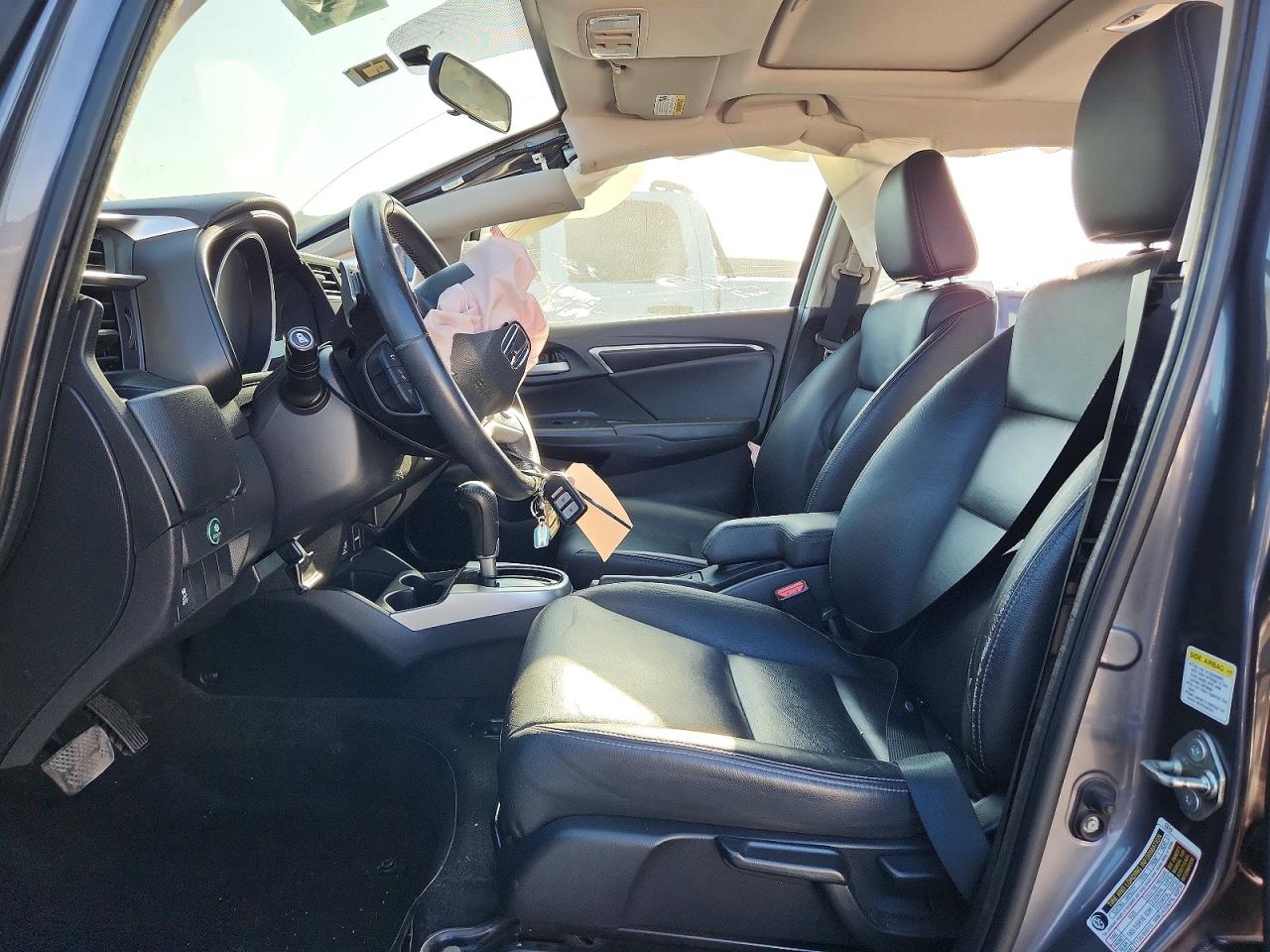 2015 Honda Fit Ex Charcoal vin: 3HGGK5H89FM777476
