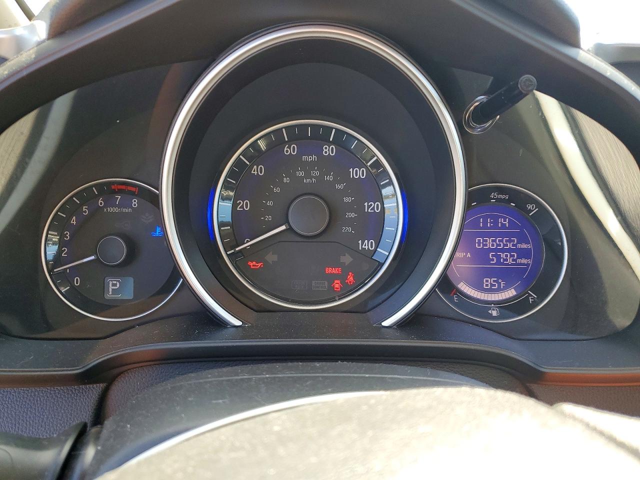 2015 Honda Fit Ex Silver vin: 3HGGK5H8XFM703290