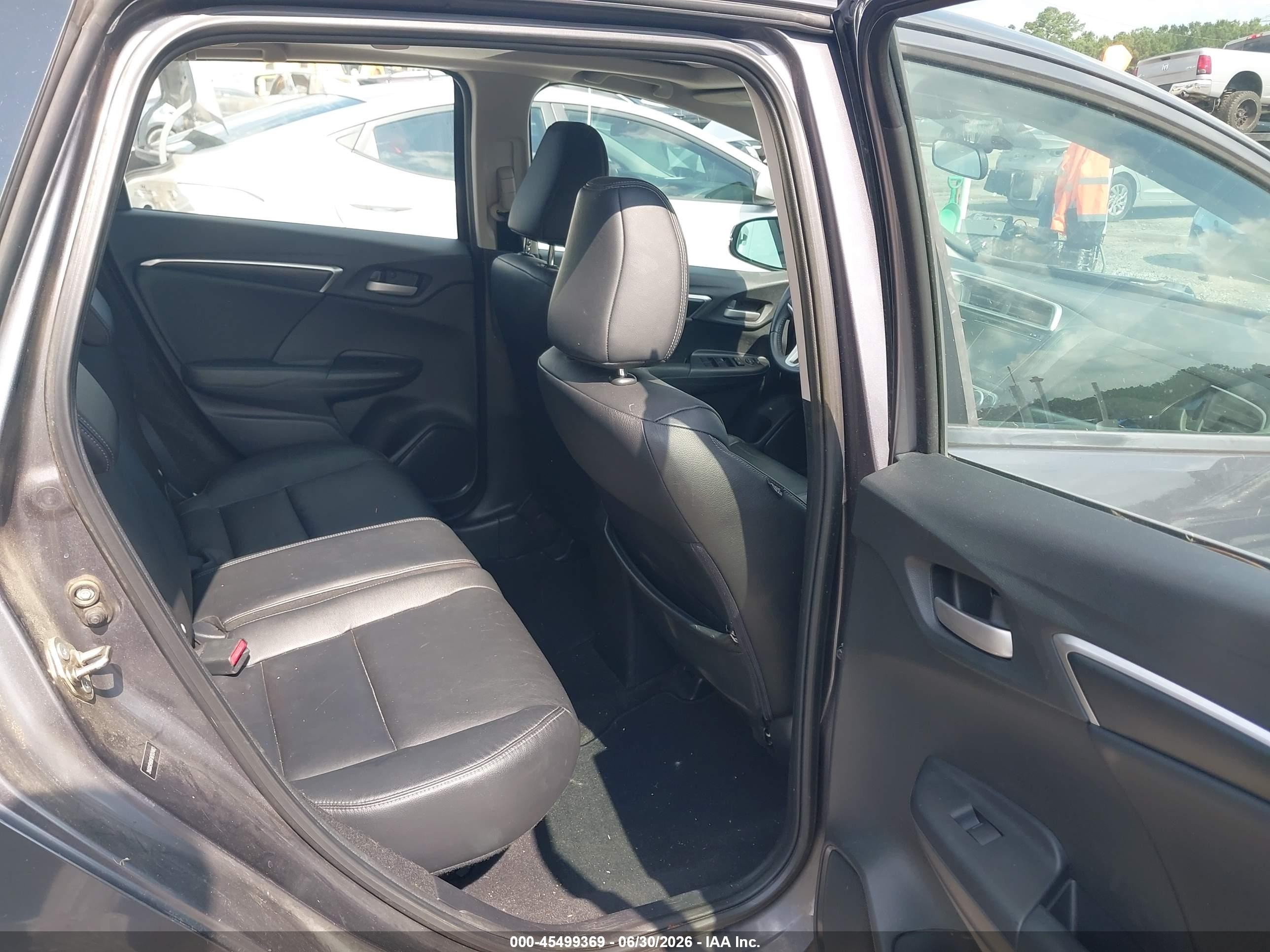 2015 Honda Fit Ex/ex-l Gray vin: 3HGGK5H8XFM703483