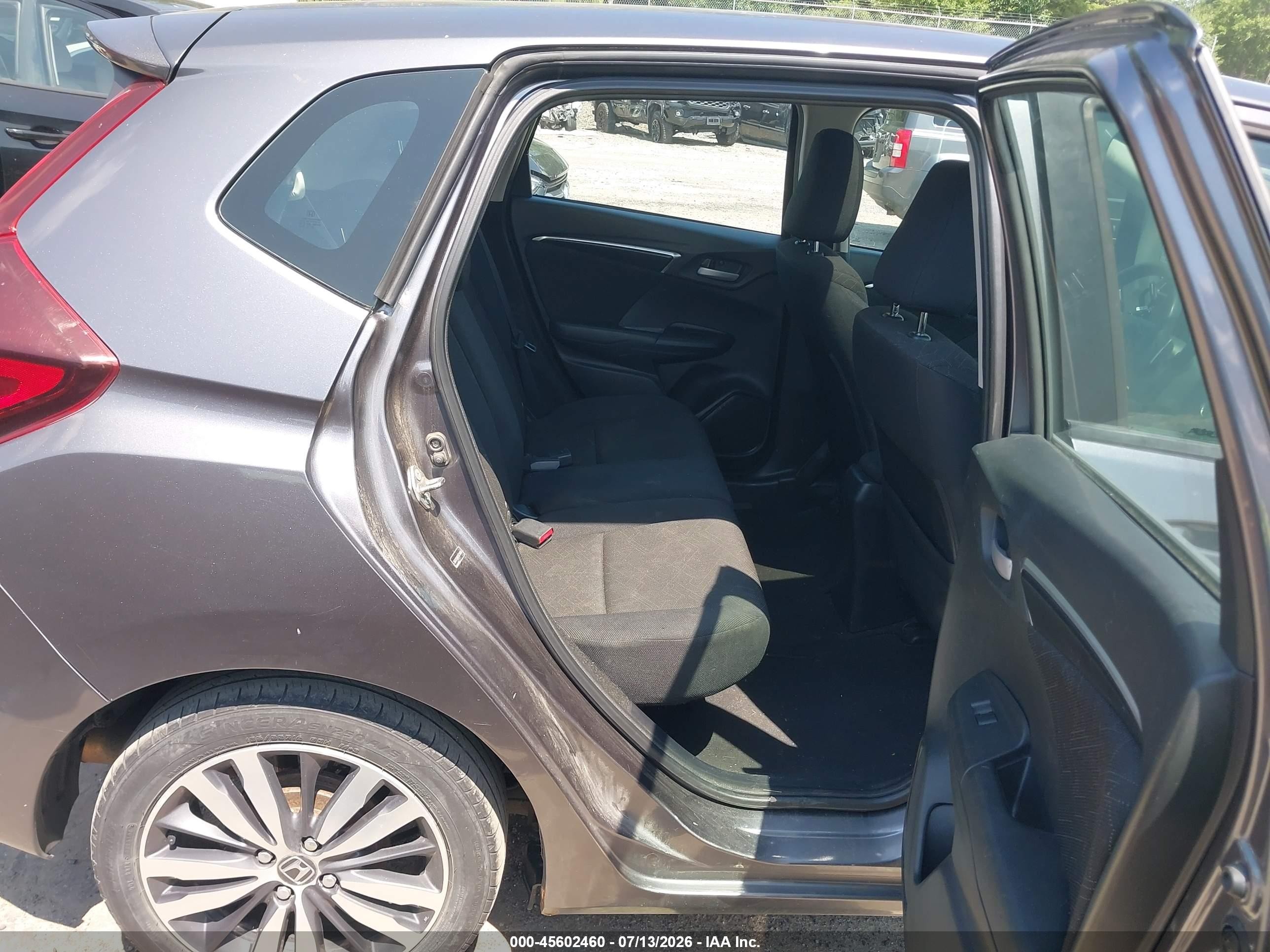 2015 Honda Fit Ex/ex-l Gray vin: 3HGGK5H8XFM716606