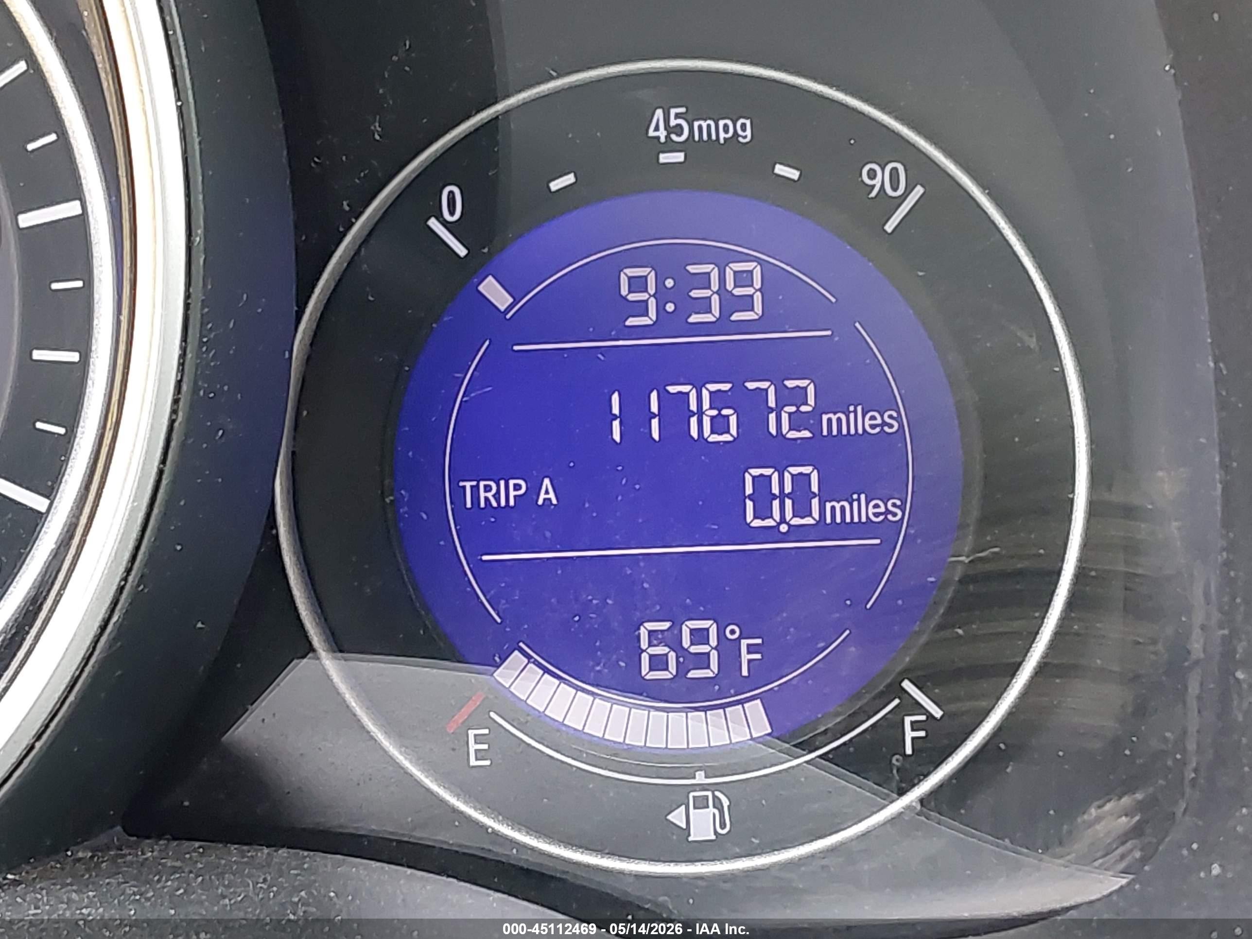 2015 Honda Fit Ex/ex-l Blue vin: 3HGGK5H8XFM738234