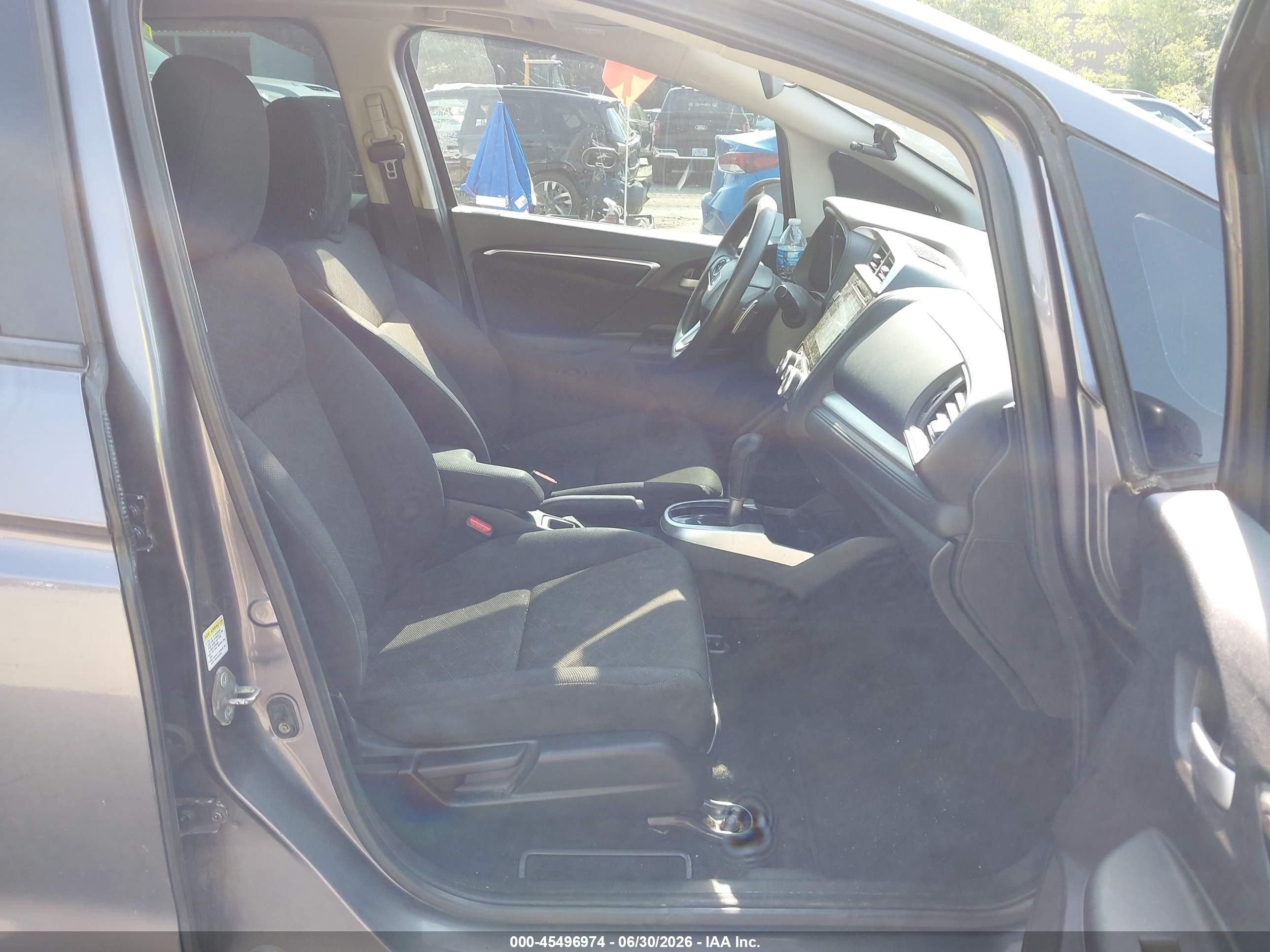 2015 Honda Fit Ex/ex-l Black vin: 3HGGK5H8XFM752019