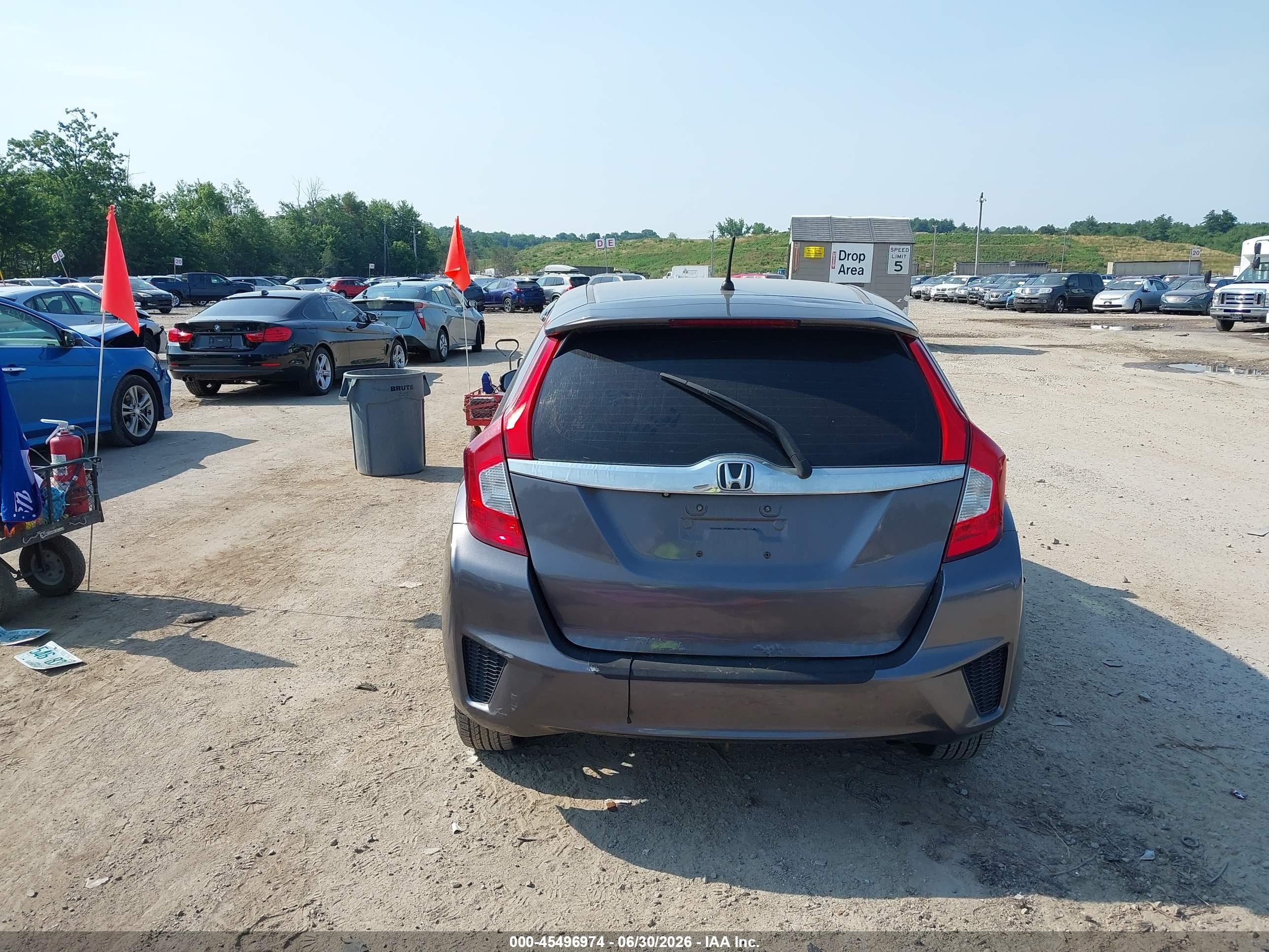 2015 Honda Fit Ex/ex-l Black vin: 3HGGK5H8XFM752019
