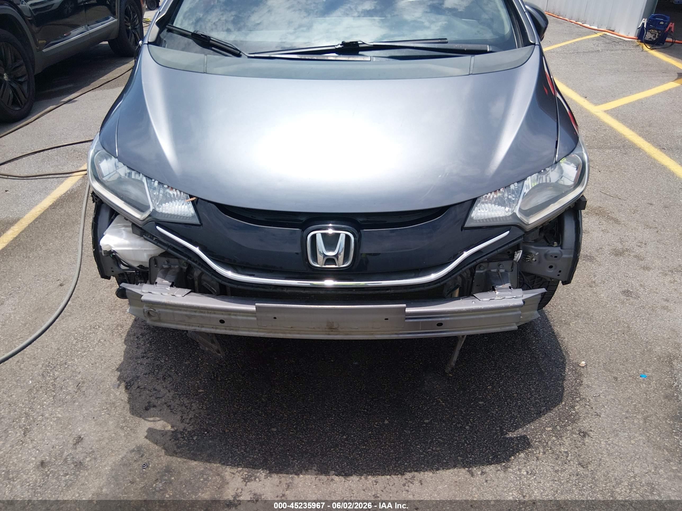 2015 Honda Fit Ex/ex-l Gray vin: 3HGGK5H8XFM752926