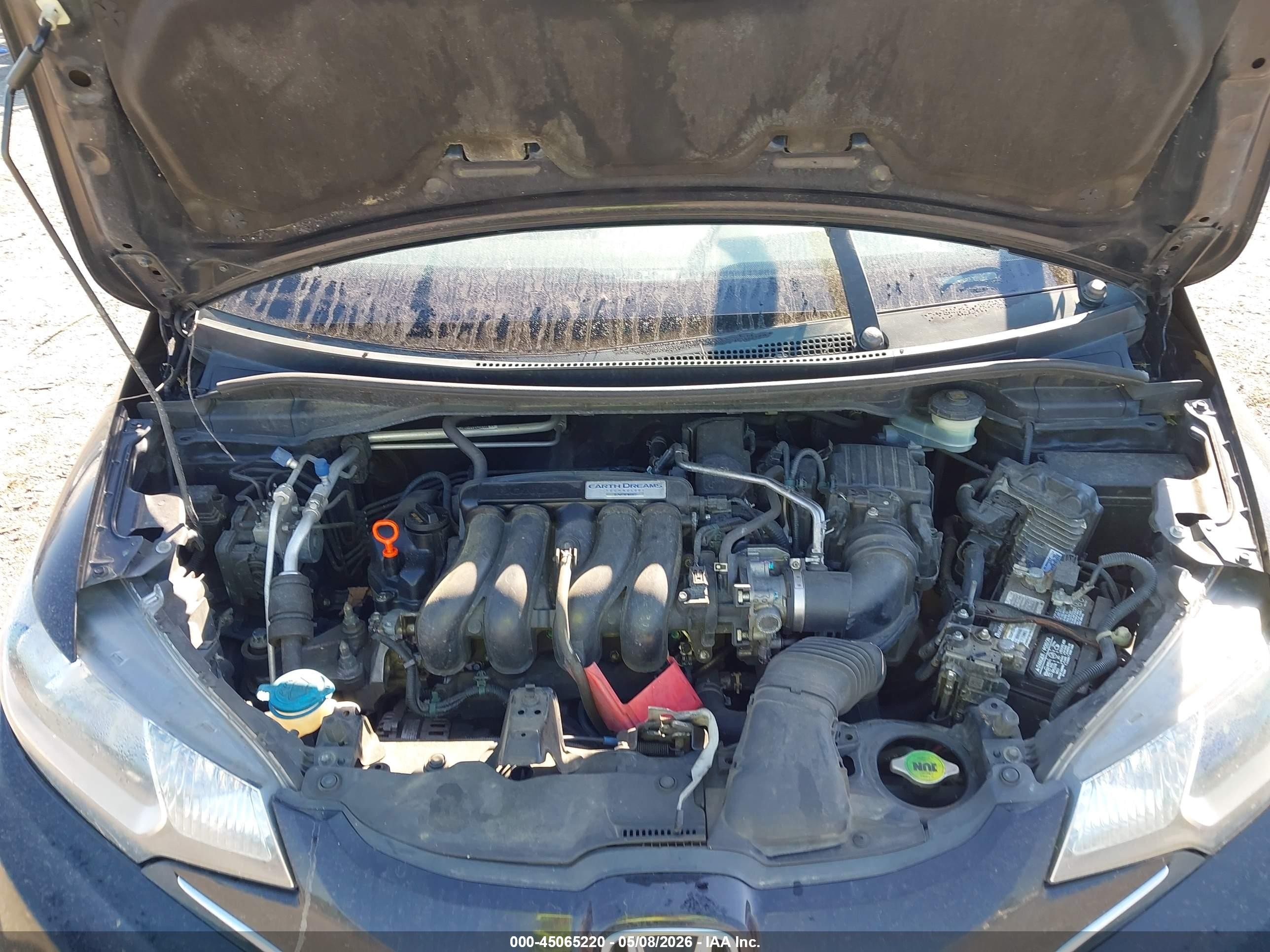 2015 Honda Fit Ex/ex-l Черный vin: 3HGGK5H8XFM756507