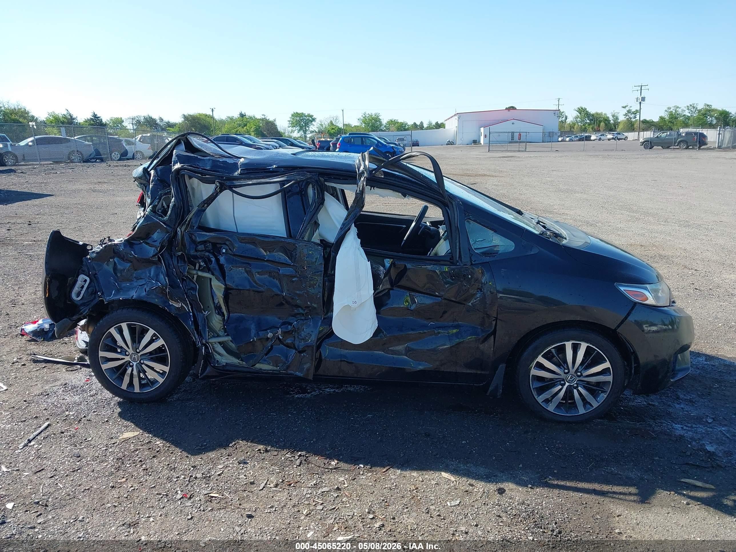 2015 Honda Fit Ex/ex-l Черный vin: 3HGGK5H8XFM756507