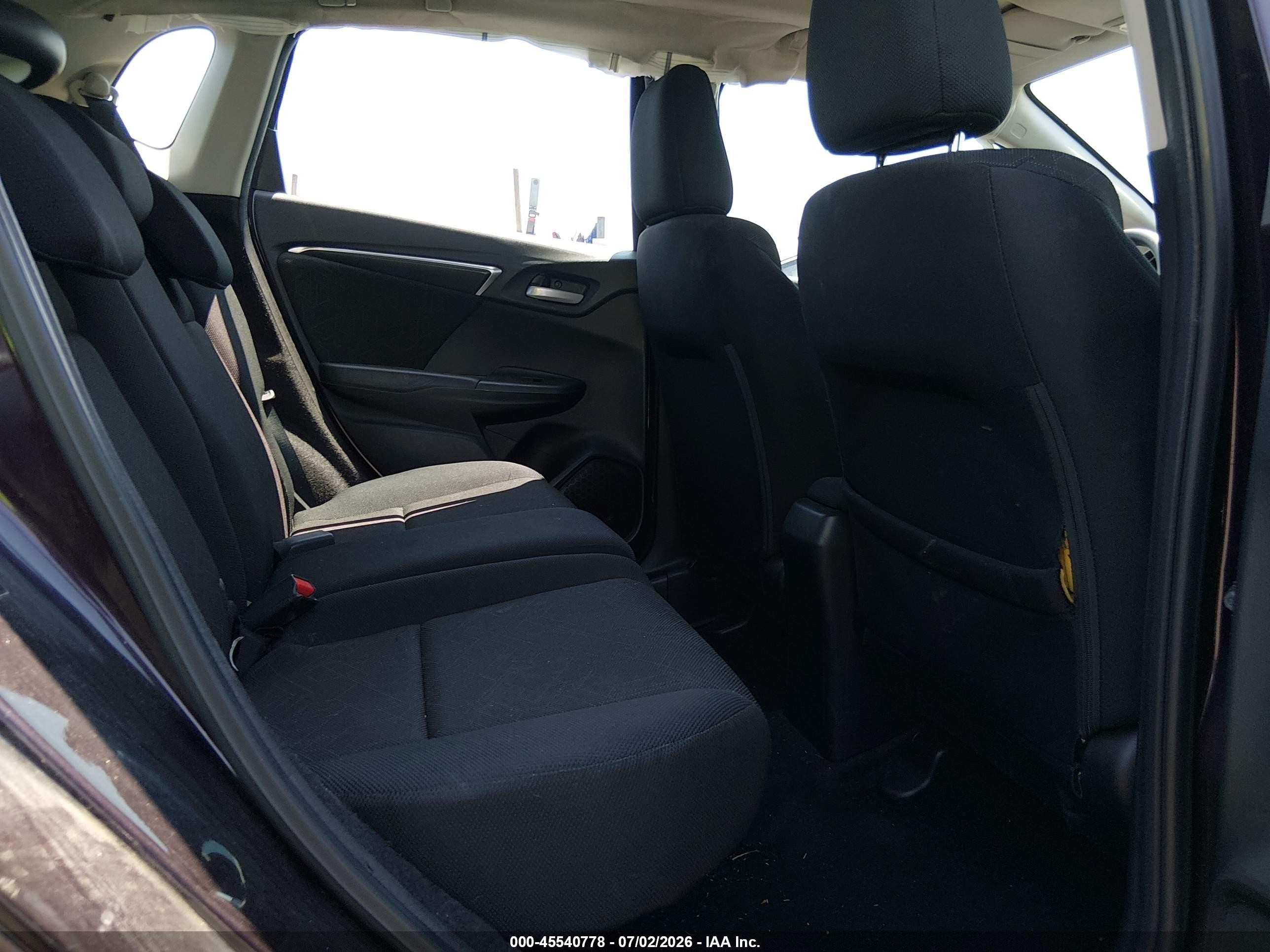 2015 Honda Fit Ex/ex-l Burgundy vin: 3HGGK5H8XFM759536