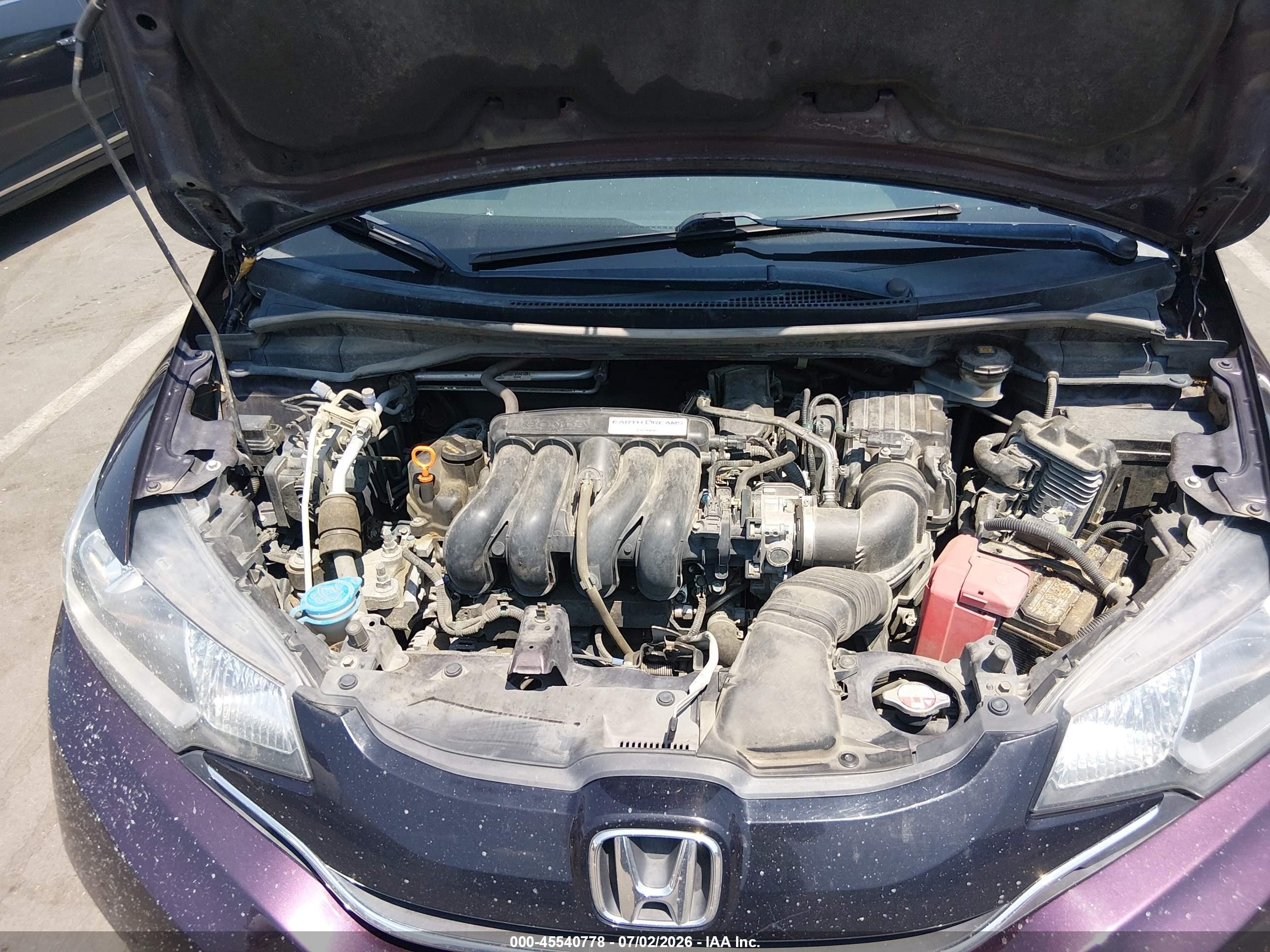 2015 Honda Fit Ex/ex-l Burgundy vin: 3HGGK5H8XFM759536