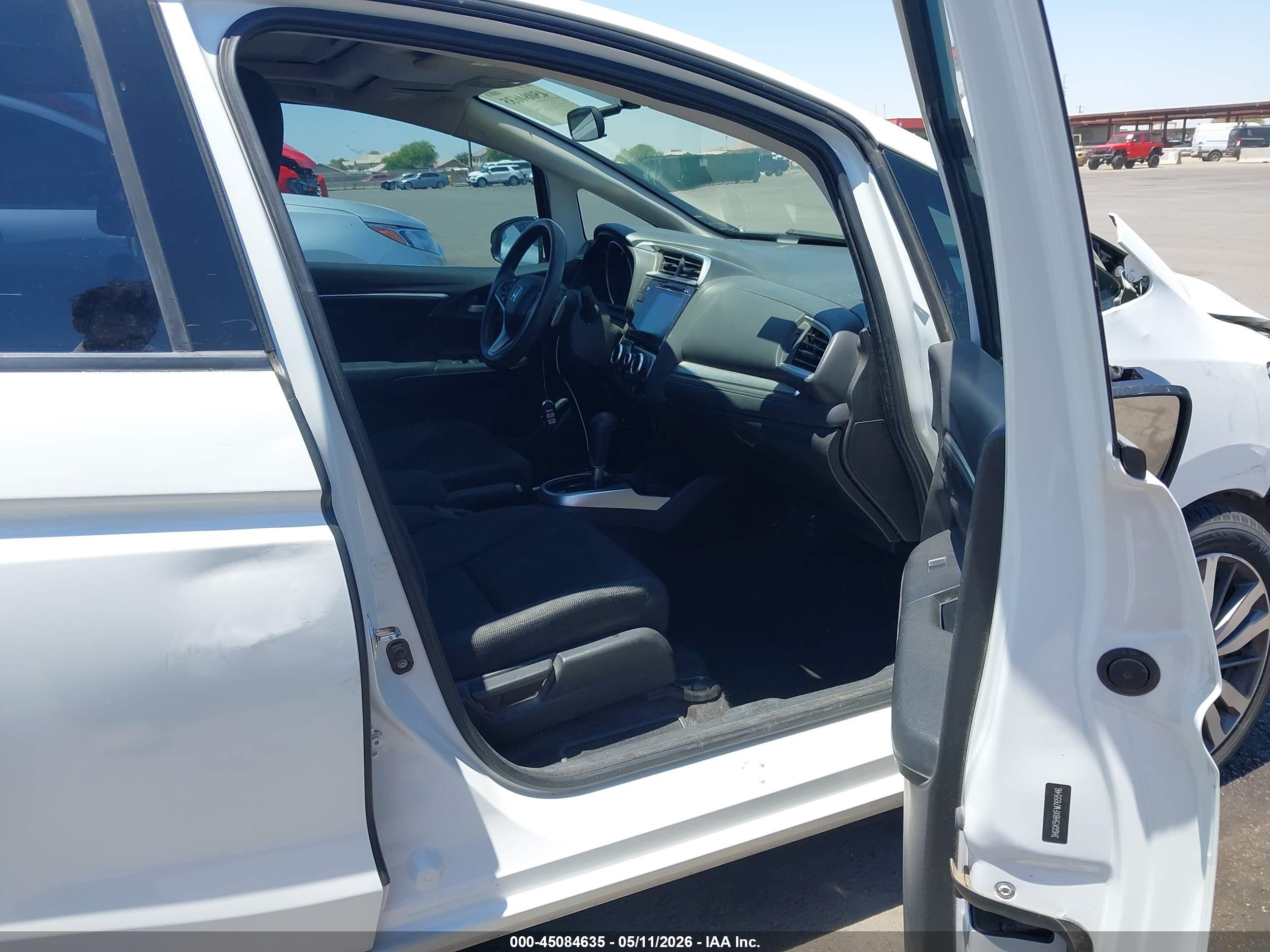 2015 Honda Fit Ex/ex-l Белый vin: 3HGGK5H8XFM765546