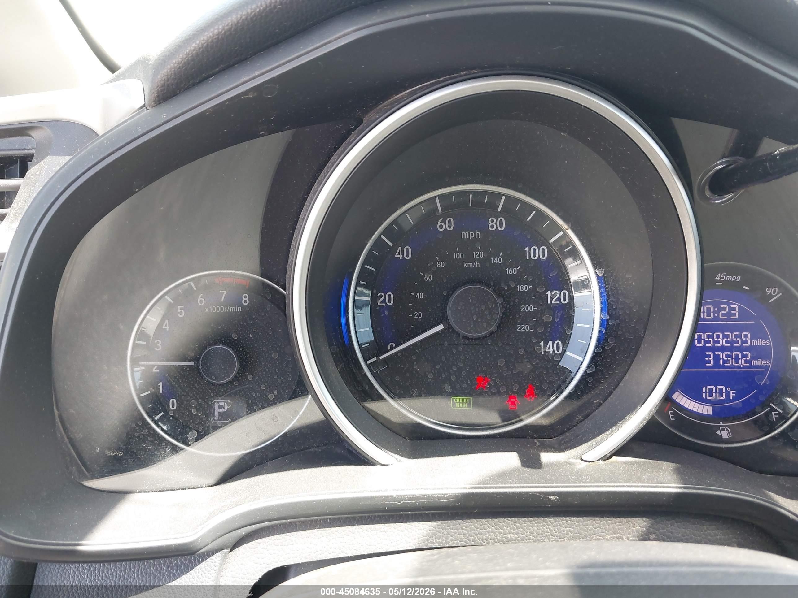 2015 Honda Fit Ex/ex-l Белый vin: 3HGGK5H8XFM765546