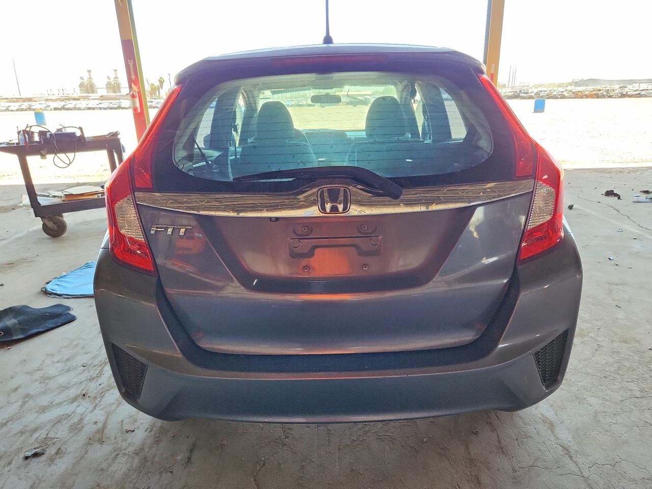 2015 Honda Fit Ex Gray vin: 3HGGK5H8XFM772965