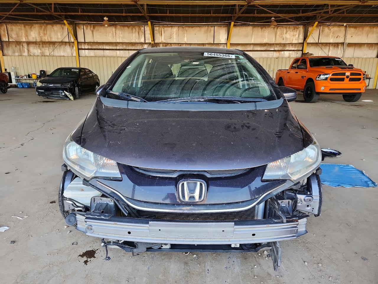 2015 Honda Fit Ex Gray vin: 3HGGK5H8XFM772965