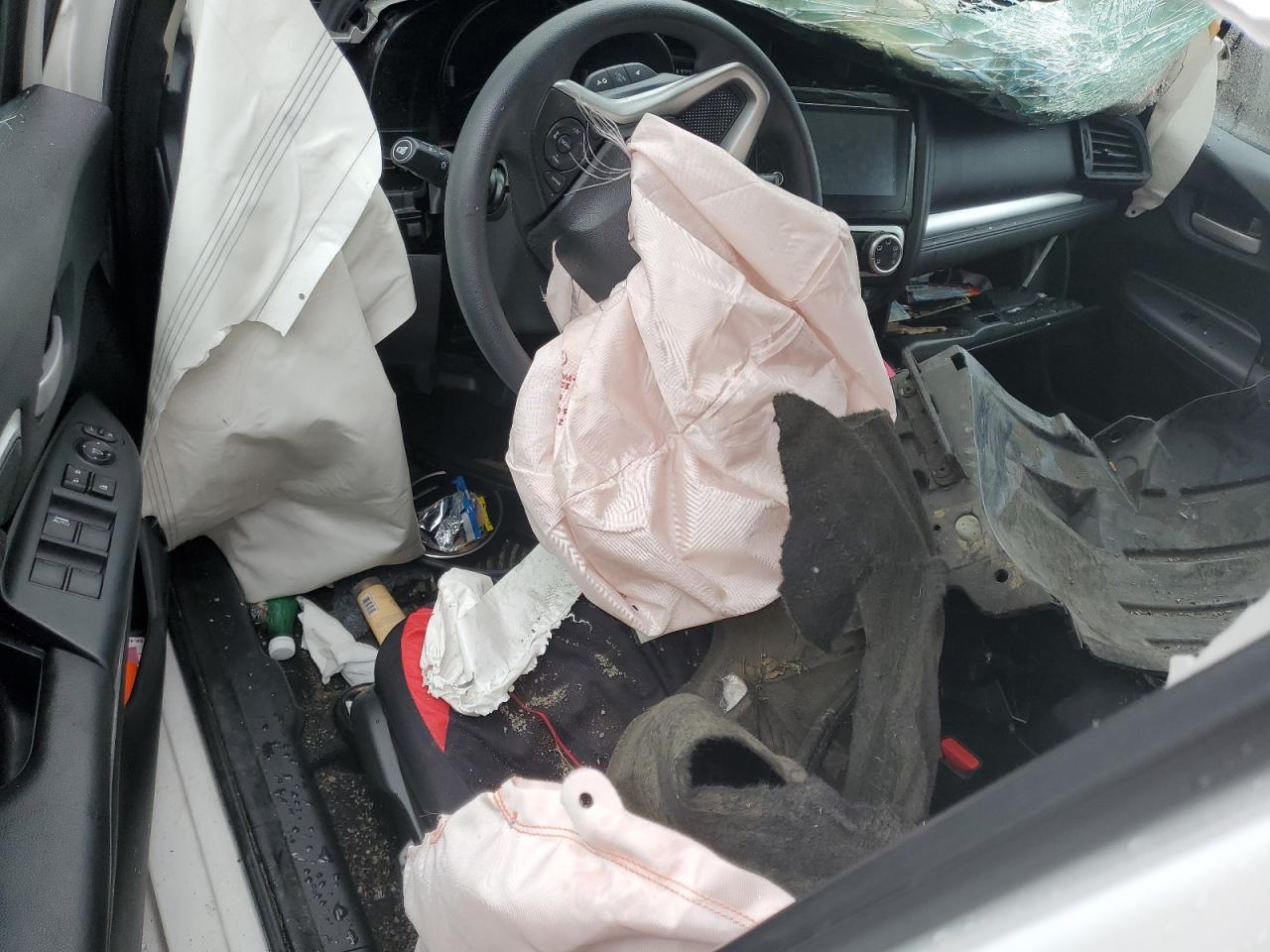 2018 Honda Fit Ex Белый vin: 3HGGK5H8XJM707610