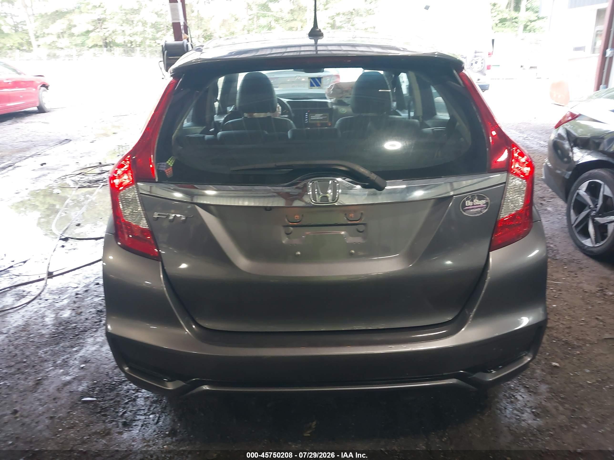 2020 Honda Fit Ex-l Gray vin: 3HGGK5H92LM718595