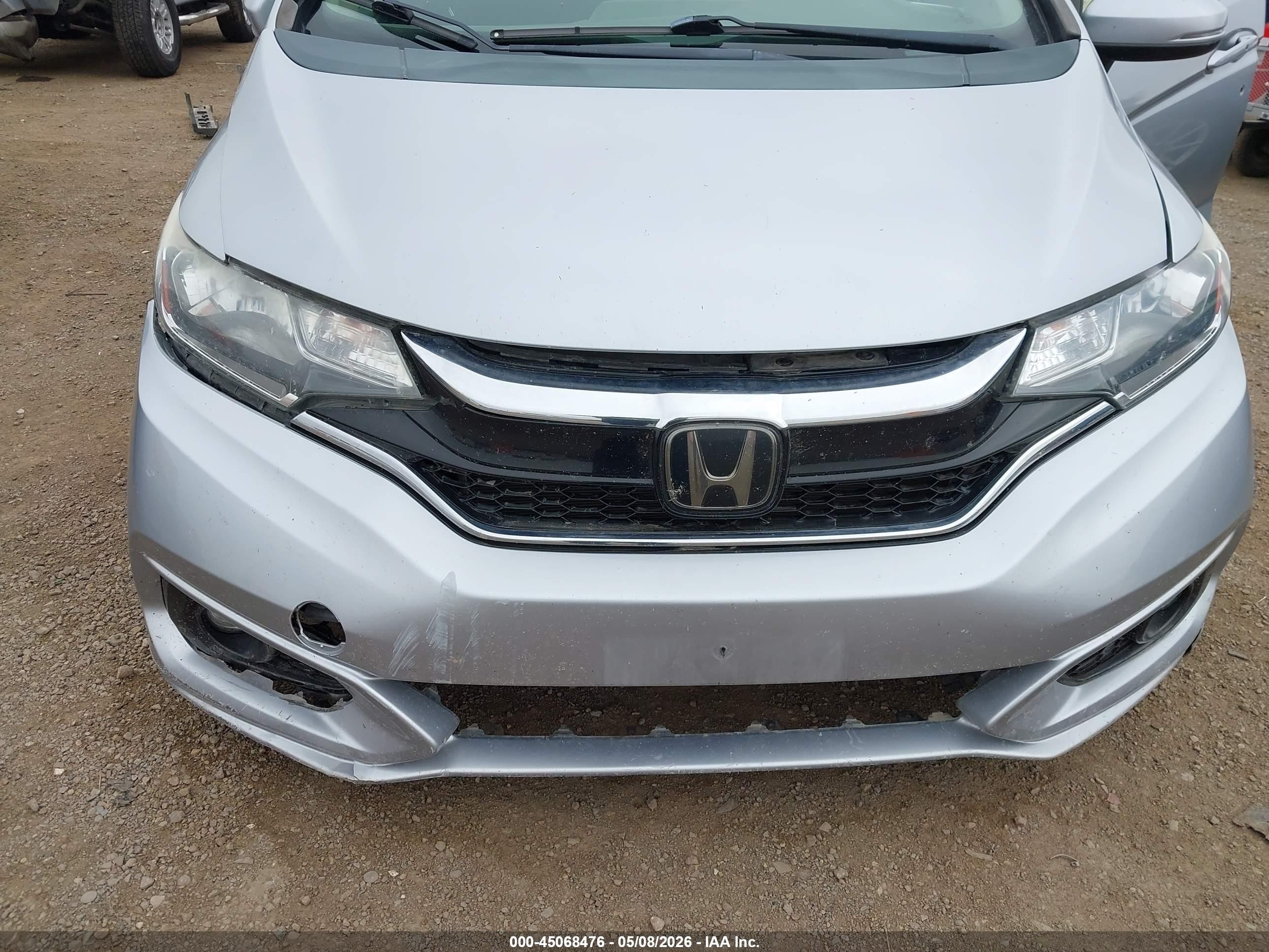 2018 Honda Fit Ex-l Серебряный vin: 3HGGK5H95JM709919