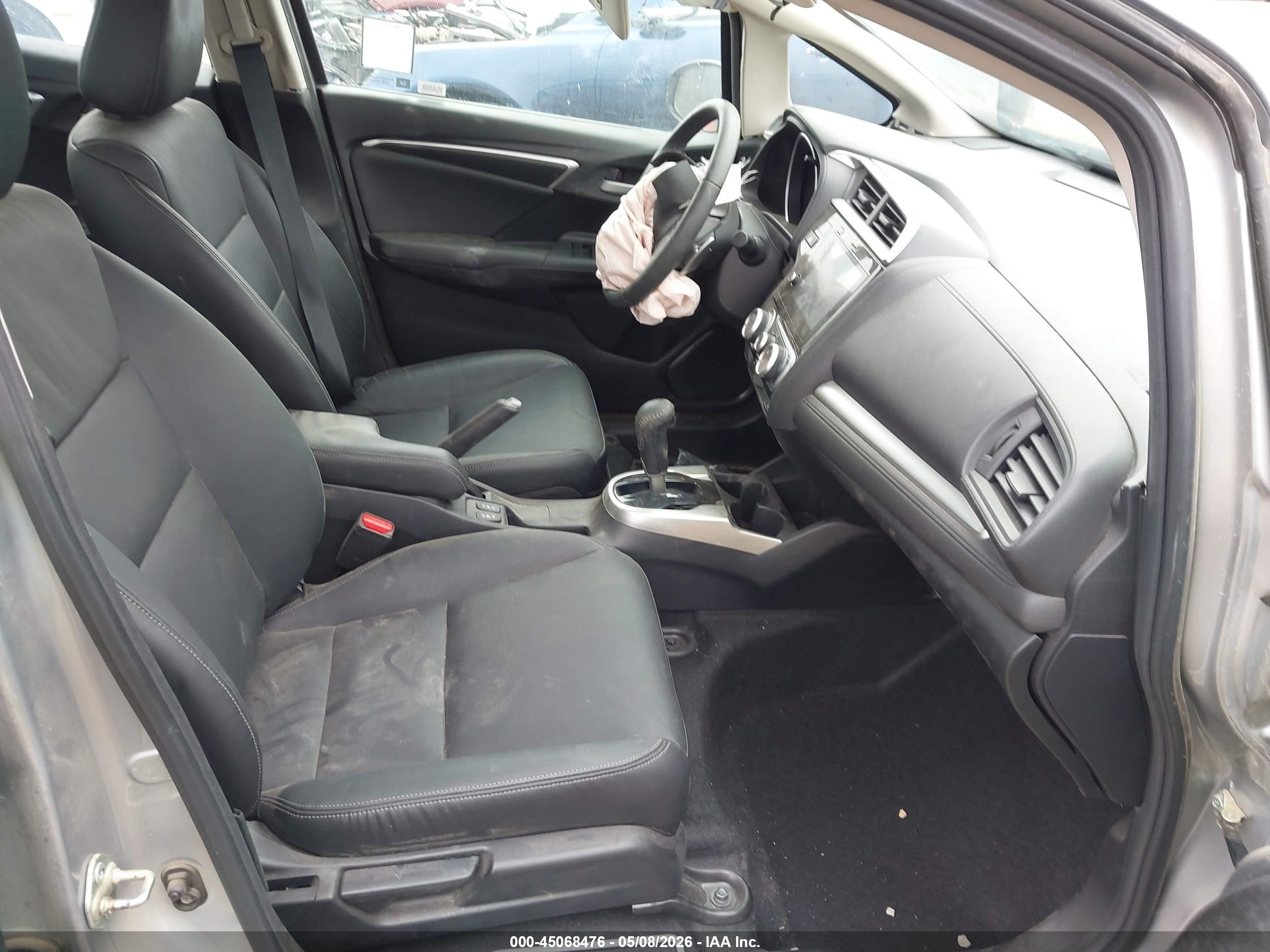 2018 Honda Fit Ex-l Серебряный vin: 3HGGK5H95JM709919