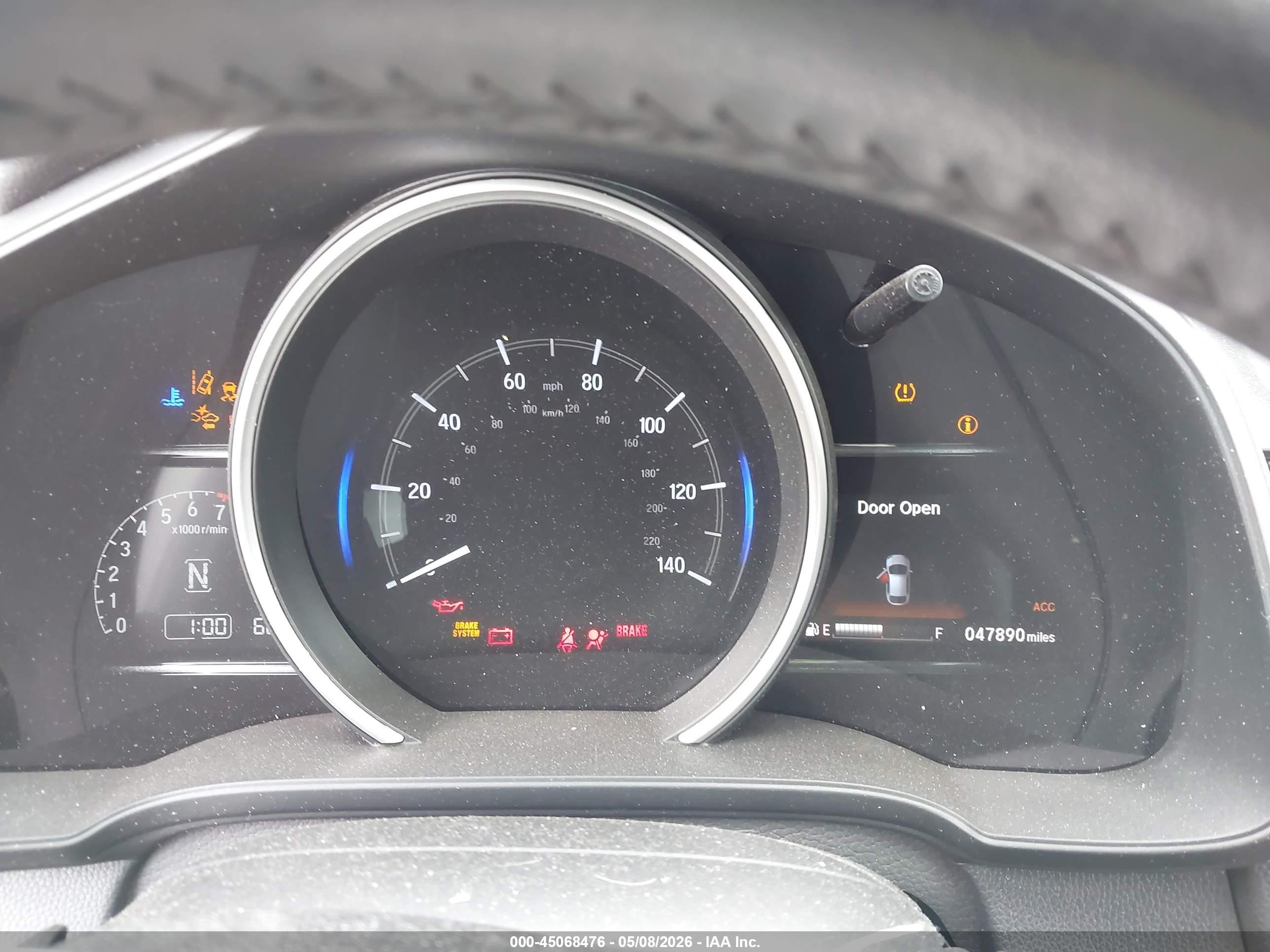 2018 Honda Fit Ex-l Серебряный vin: 3HGGK5H95JM709919