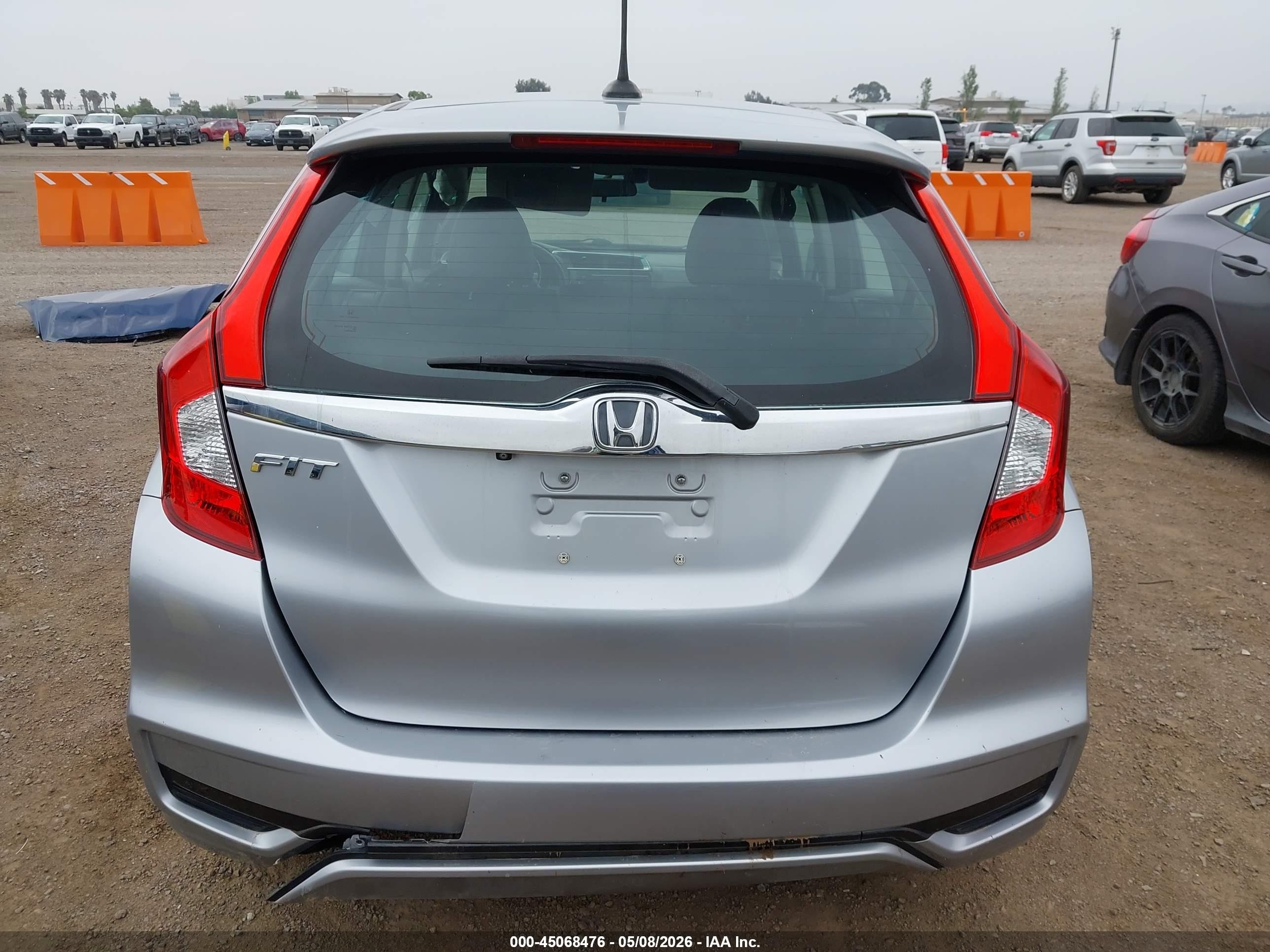 2018 Honda Fit Ex-l Серебряный vin: 3HGGK5H95JM709919
