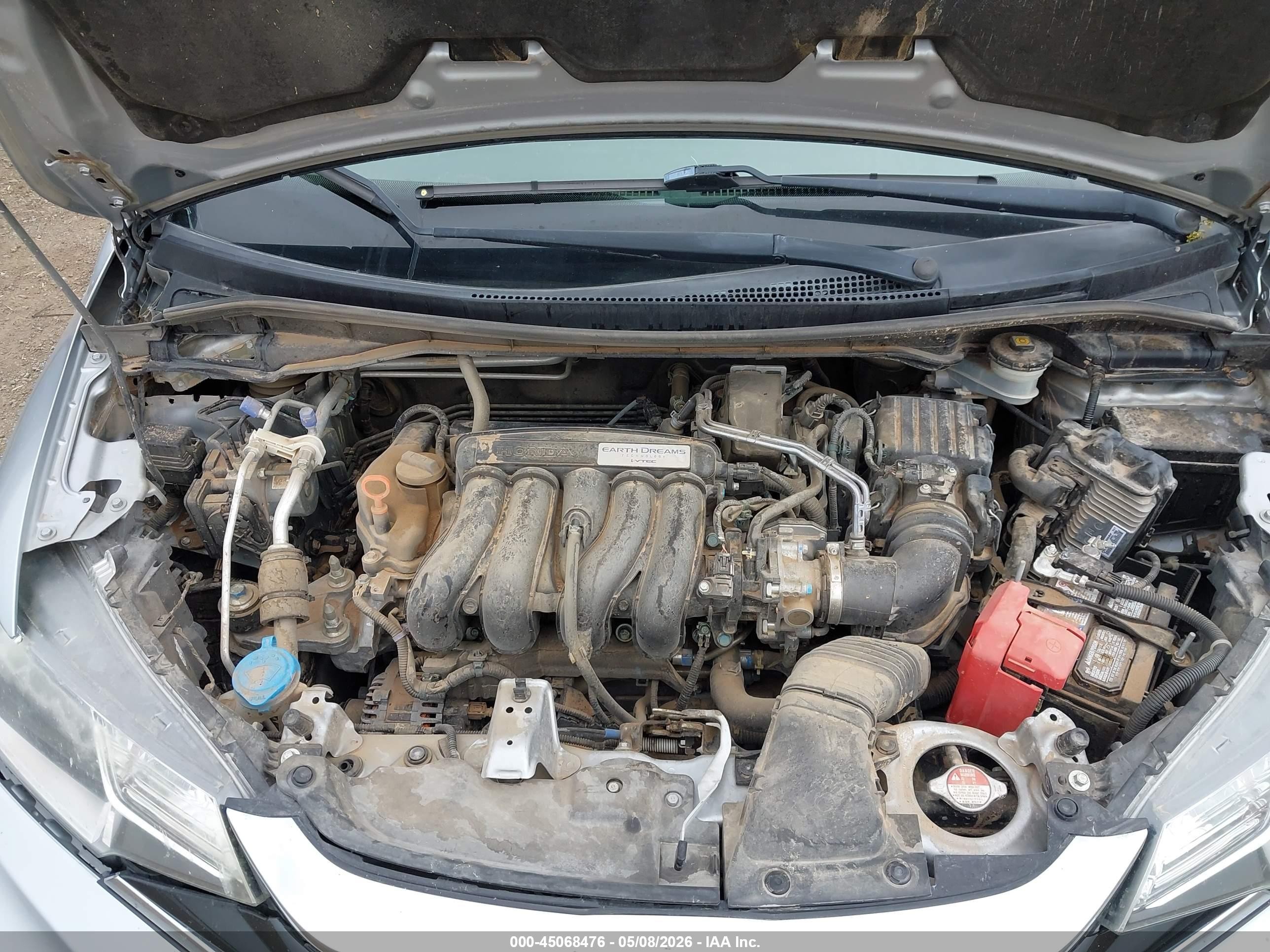2018 Honda Fit Ex-l Серебряный vin: 3HGGK5H95JM709919