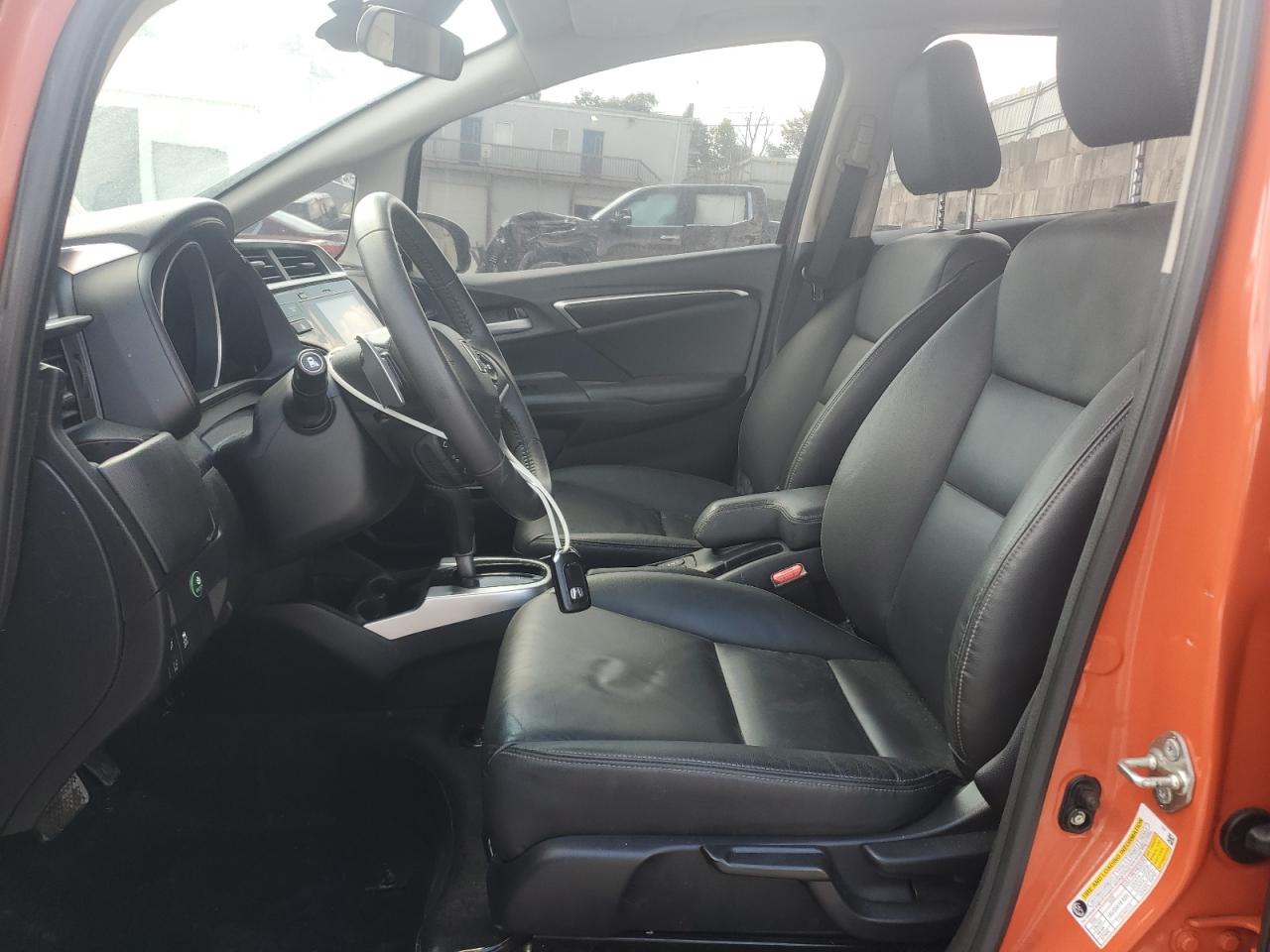 2018 Honda Fit Ex Orange vin: 3HGGK5H96JM700677