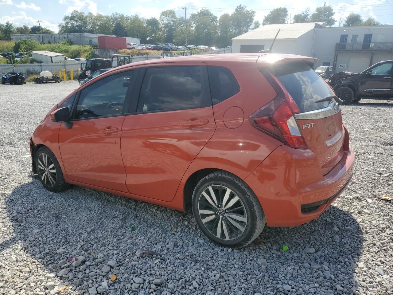 2018 Honda Fit Ex Orange vin: 3HGGK5H96JM700677