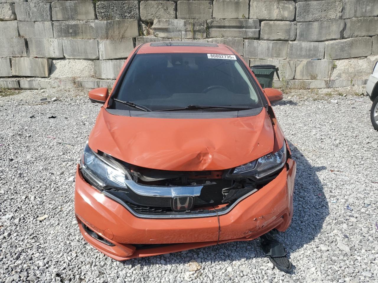 2018 Honda Fit Ex Orange vin: 3HGGK5H96JM700677