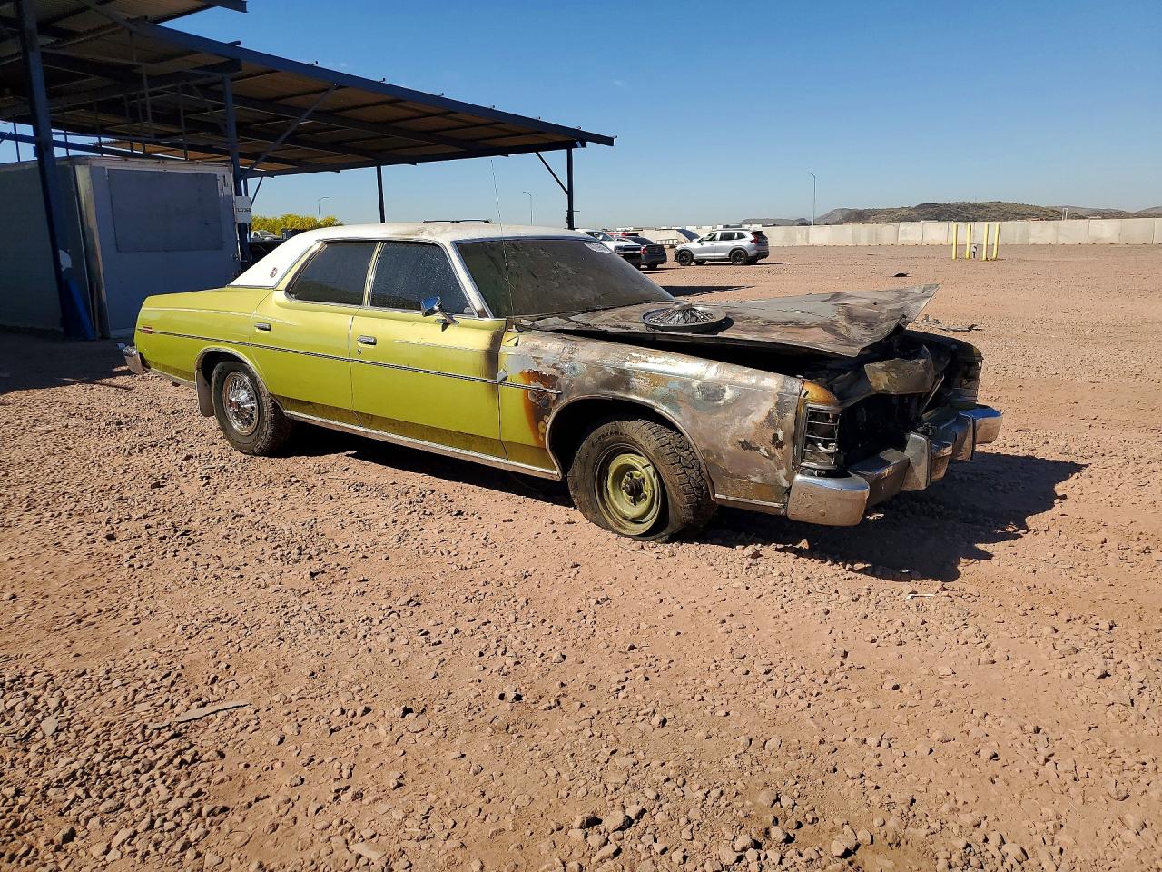 1973 Ford Ltd Burn vin: 3J63H127324