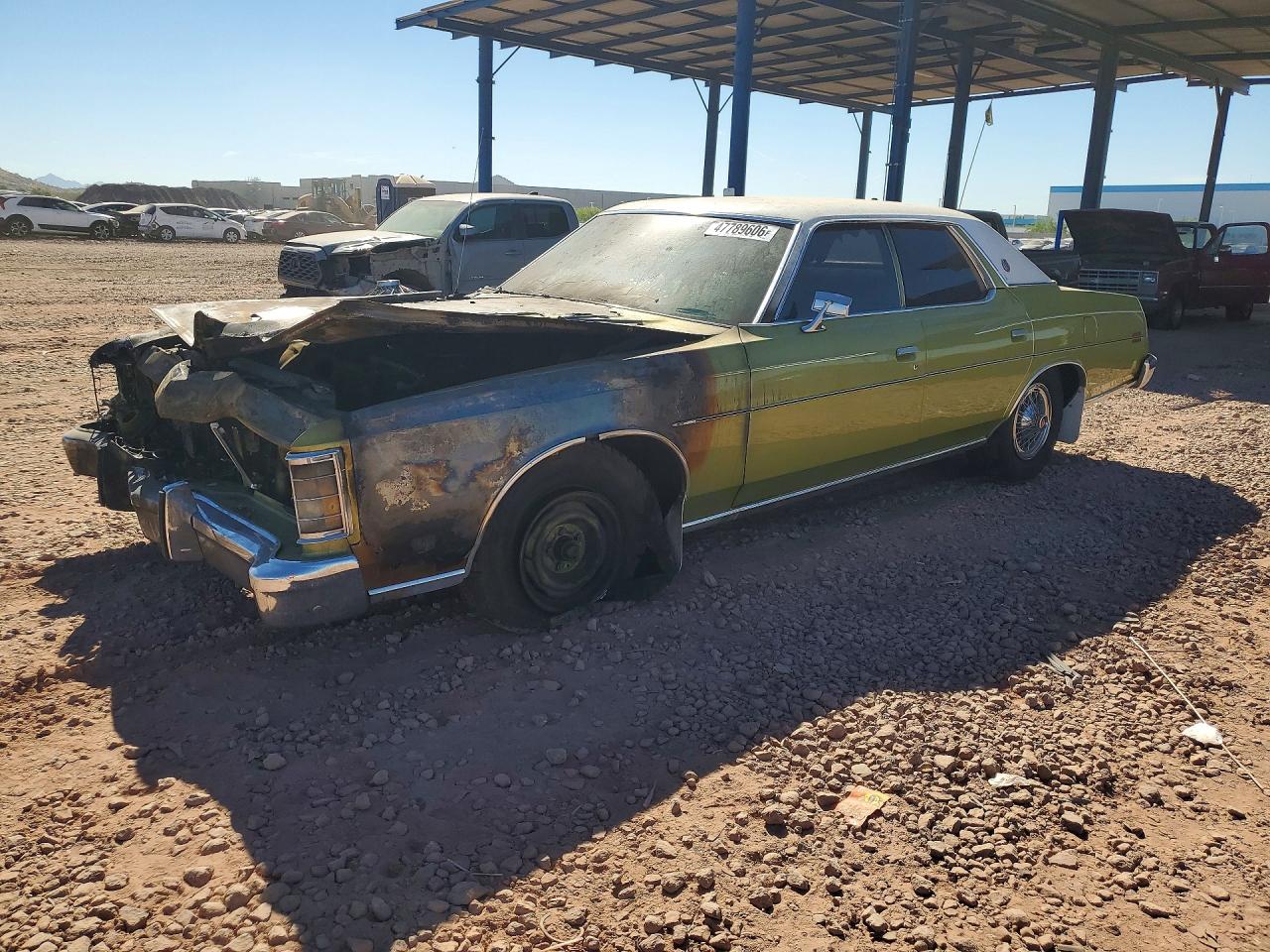 1973 Ford Ltd Burn vin: 3J63H127324