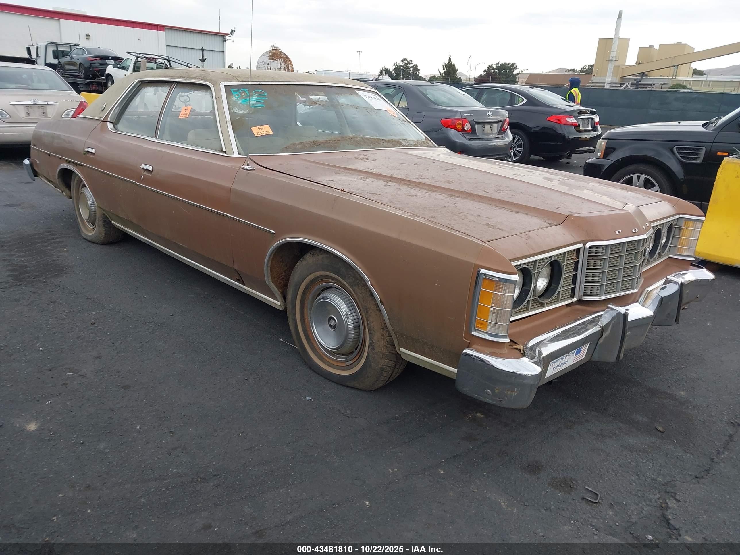 1973 Ford Ltd   Brown vin: 3J64H143284      