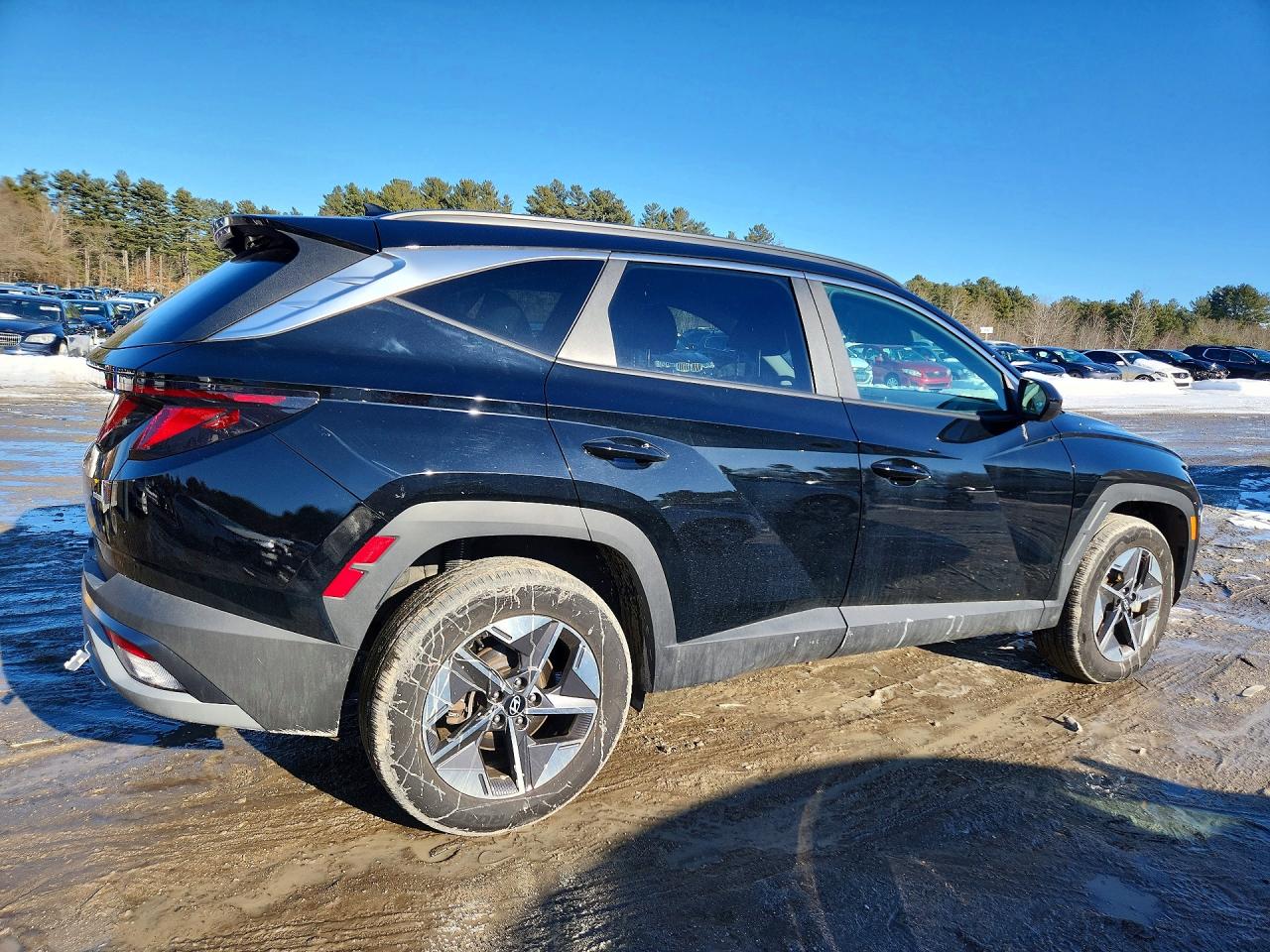 2025 Hyundai Tucson Sel Black vin: 3KMJBCDEXSE008409