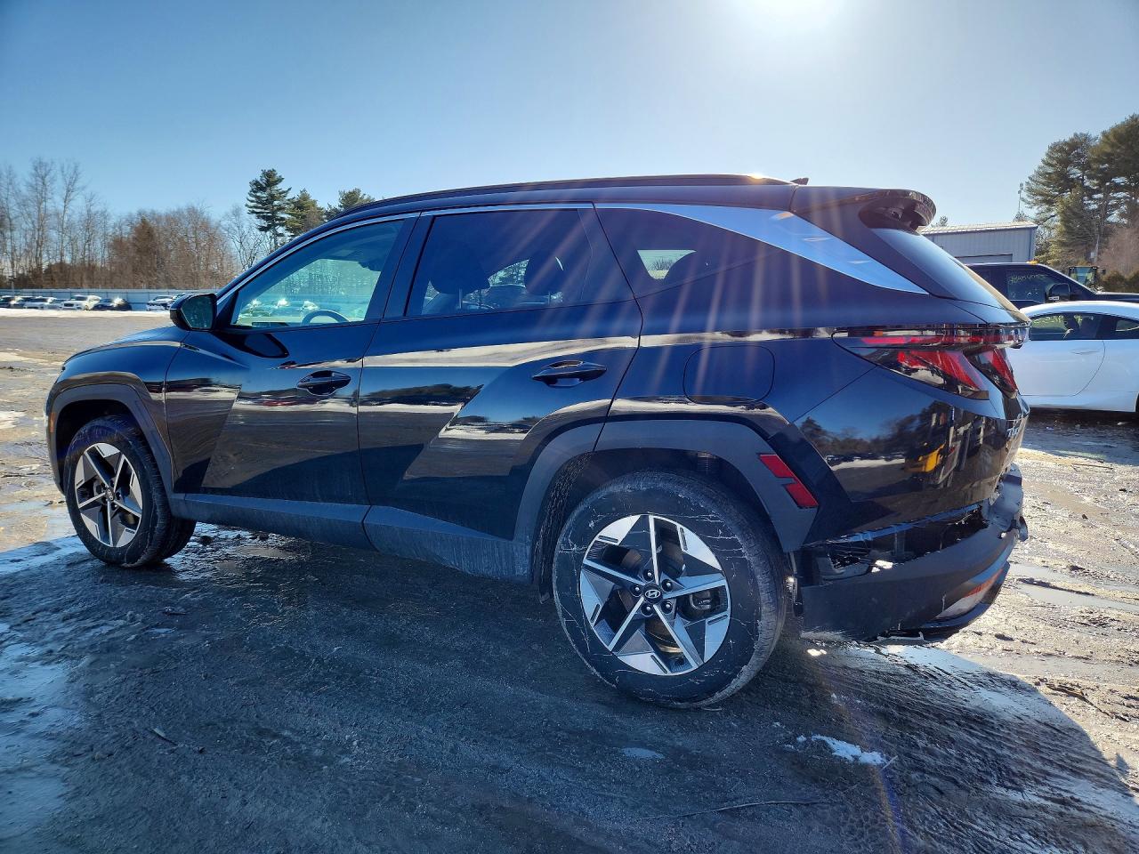 2025 Hyundai Tucson Sel Black vin: 3KMJBCDEXSE008409