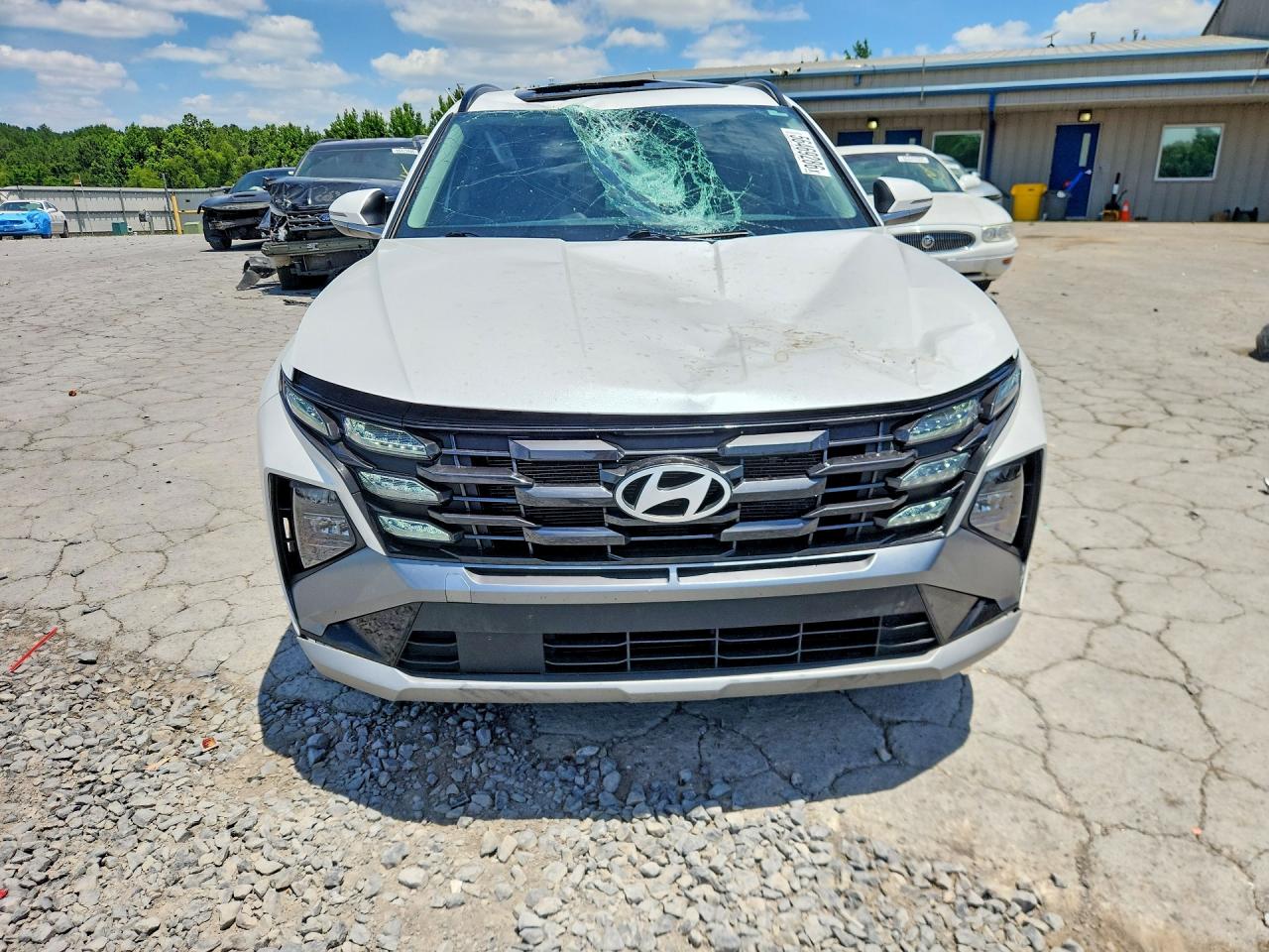2025 Hyundai Tucson Sel White vin: 3KMJC3DE1SE019781