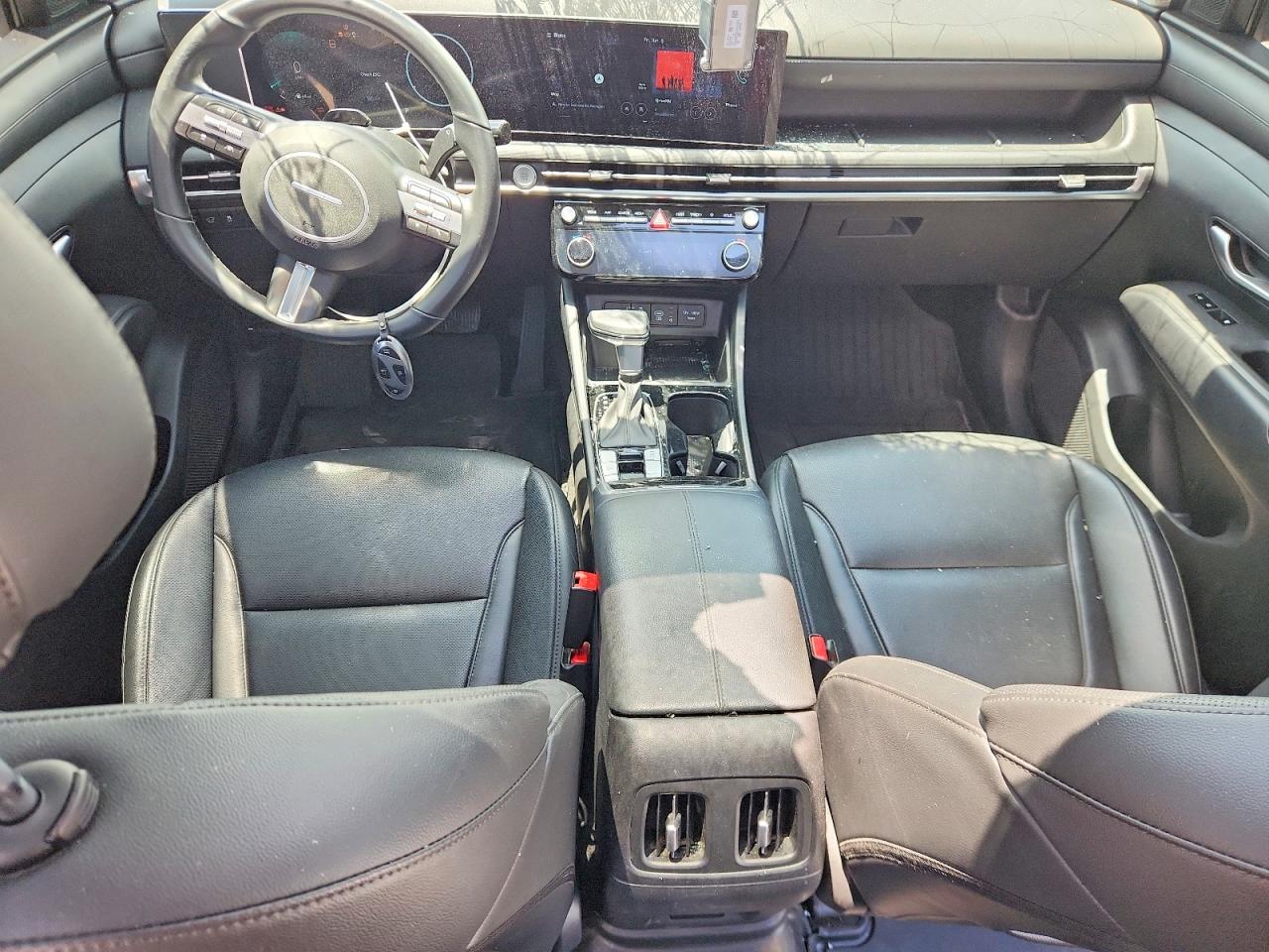 2025 Hyundai Tucson Sel White vin: 3KMJC3DE1SE019781