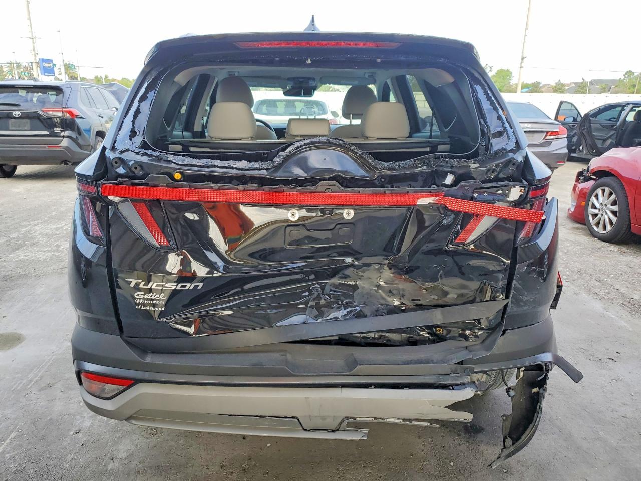 2025 Hyundai Tucson Sel Convenience Черный vin: 3KMJC3DE3SE002917