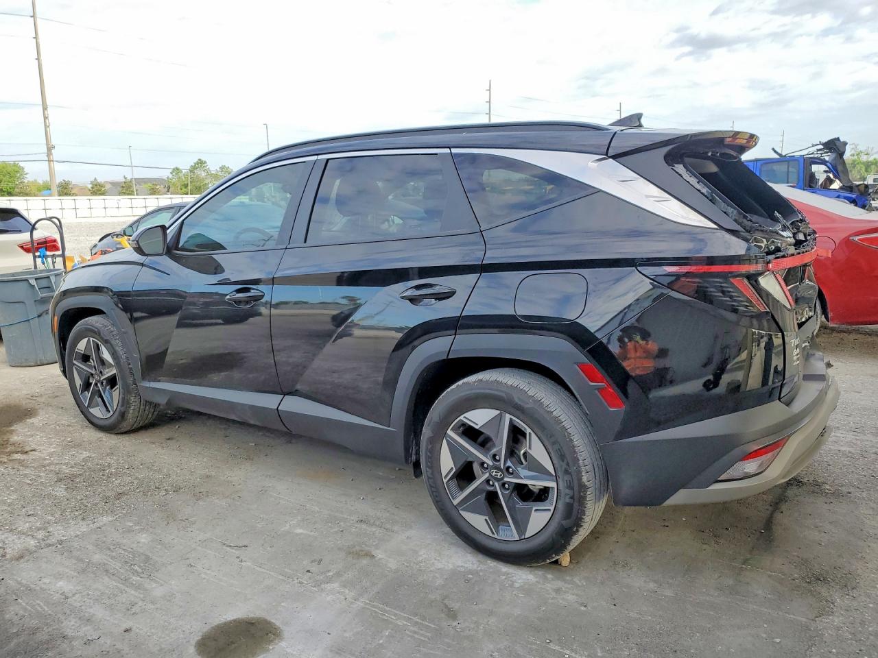 2025 Hyundai Tucson Sel Convenience Черный vin: 3KMJC3DE3SE002917
