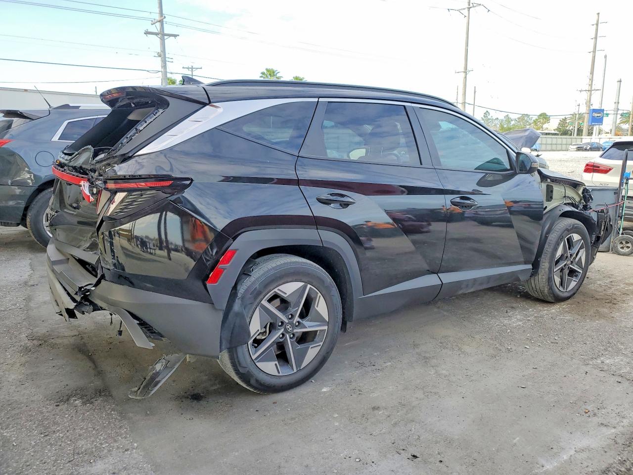 2025 Hyundai Tucson Sel Convenience Черный vin: 3KMJC3DE3SE002917