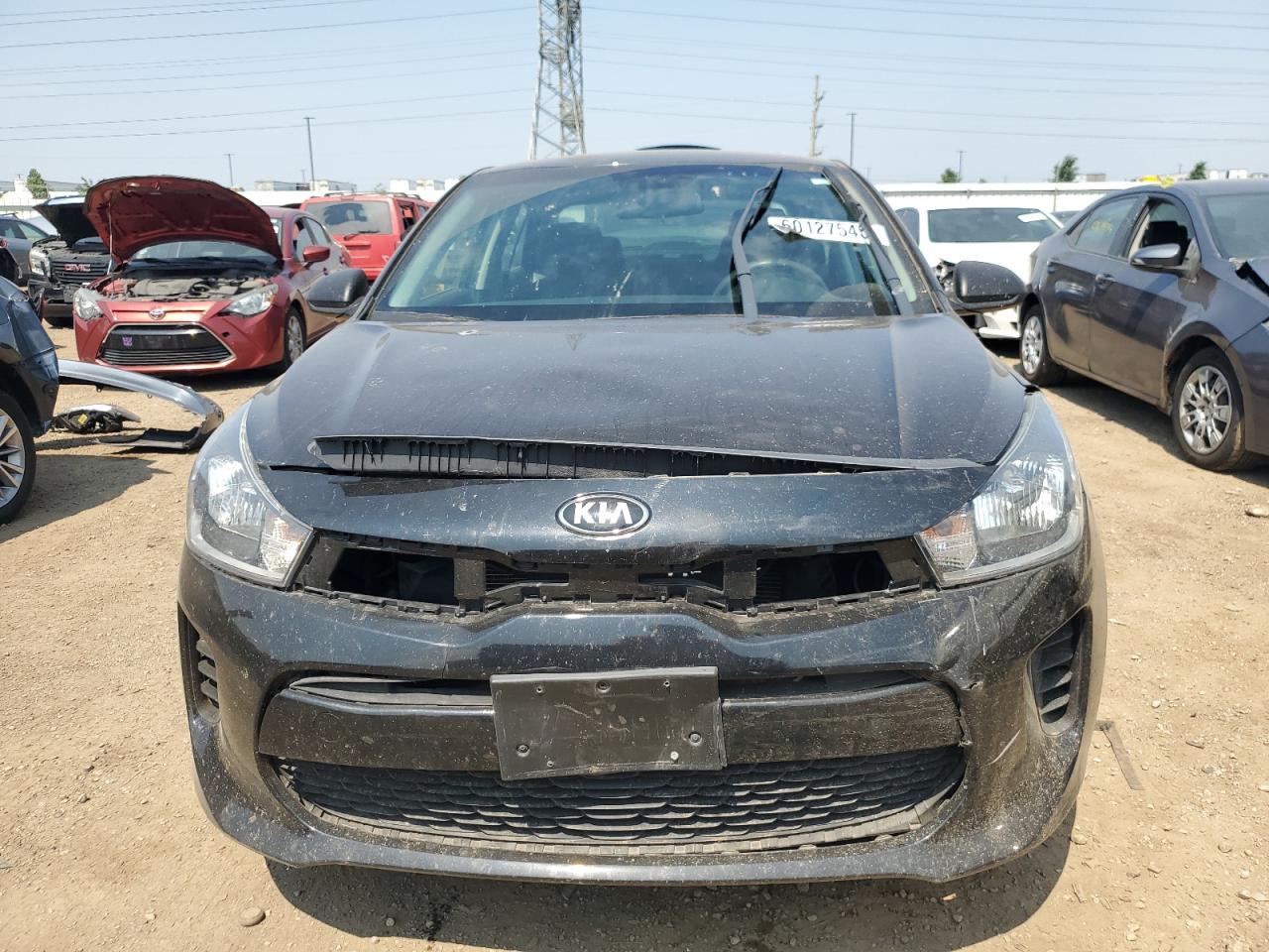 2018 Kia Rio Lx Черный vin: 3KPA24AB1JE073991