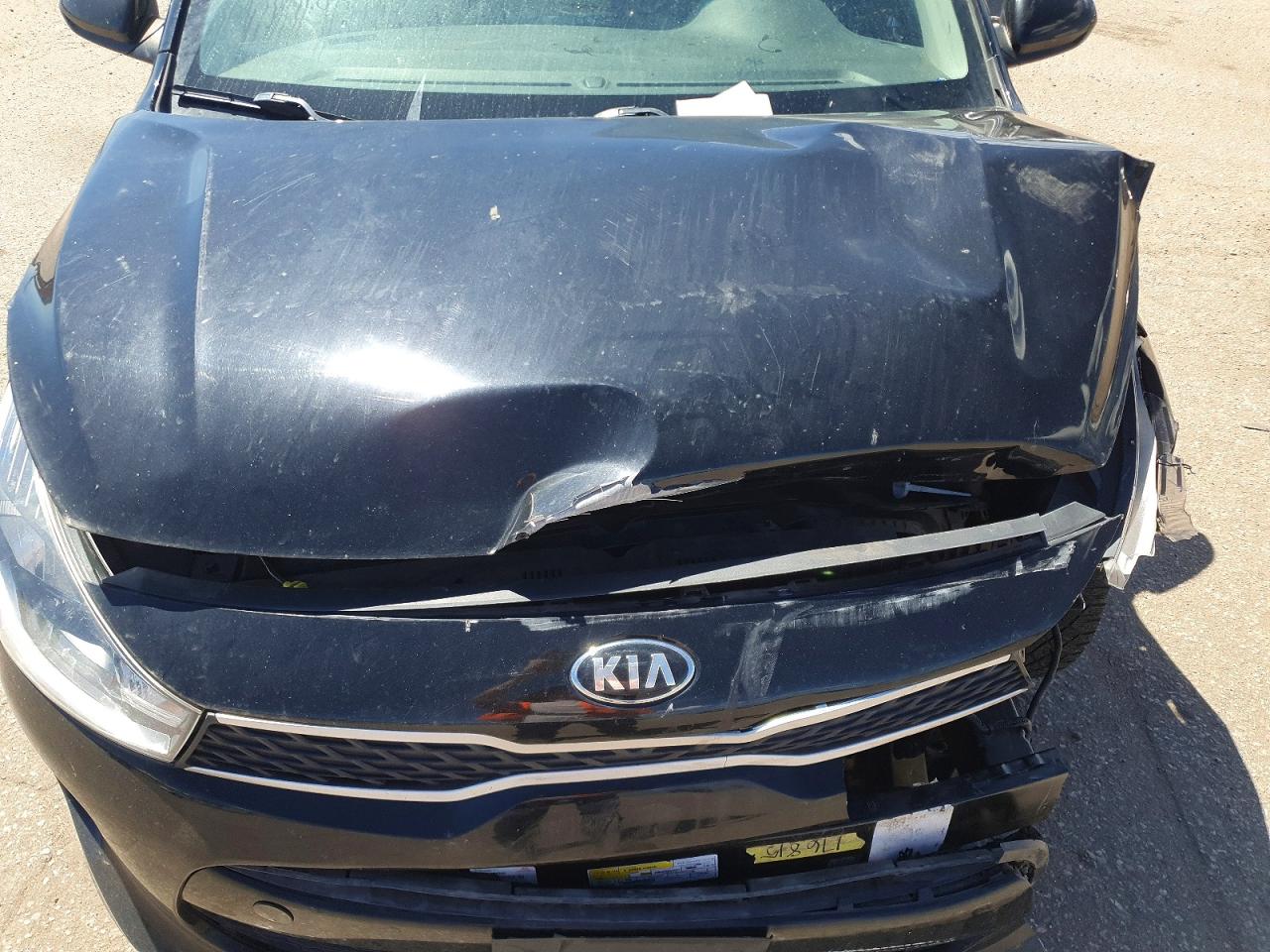 2019 Kia Rio S Black vin: 3KPA24AB3KE252082