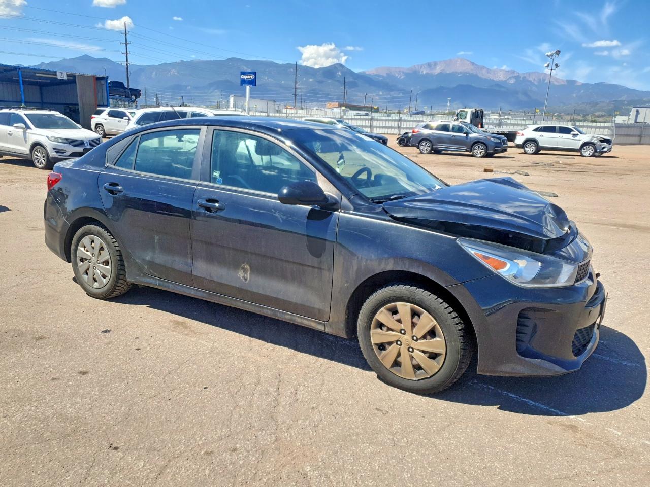 2019 Kia Rio S Black vin: 3KPA24AB3KE252082