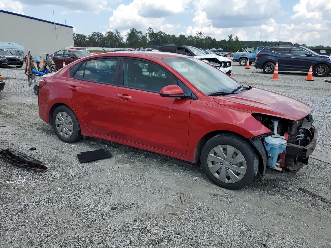 2018 Kia Rio Lx Красный vin: 3KPA24AB5JE058359
