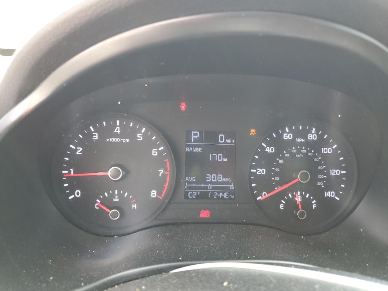 2018 Kia Rio Lx Красный vin: 3KPA24AB5JE058359