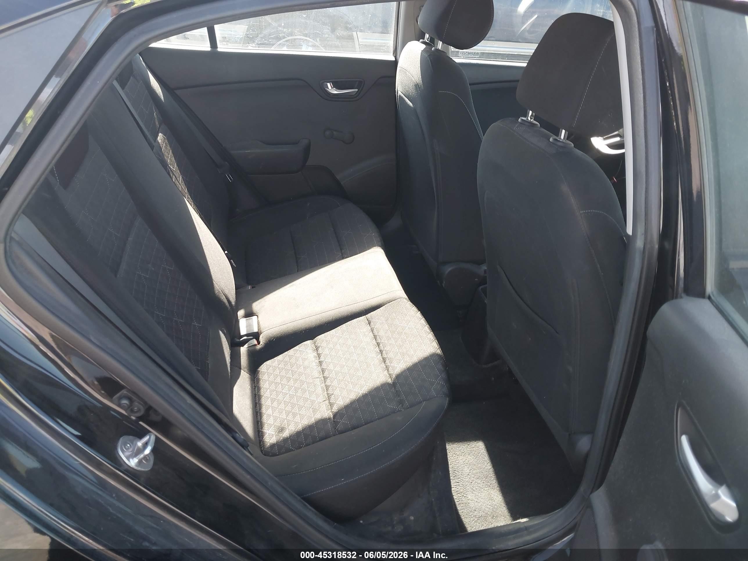 2018 Kia Rio Lx Black vin: 3KPA24AB6JE048097