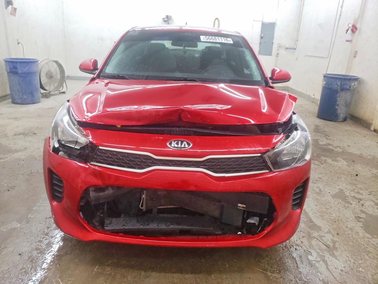 2018 Kia Rio S Красный vin: 3KPA24AB7JE060372