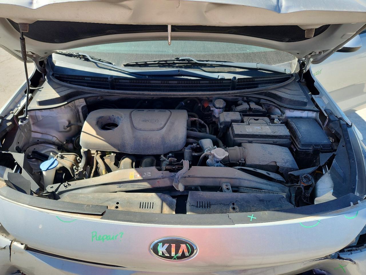 2018 Kia Rio S Silver vin: 3KPA24AB9JE067985