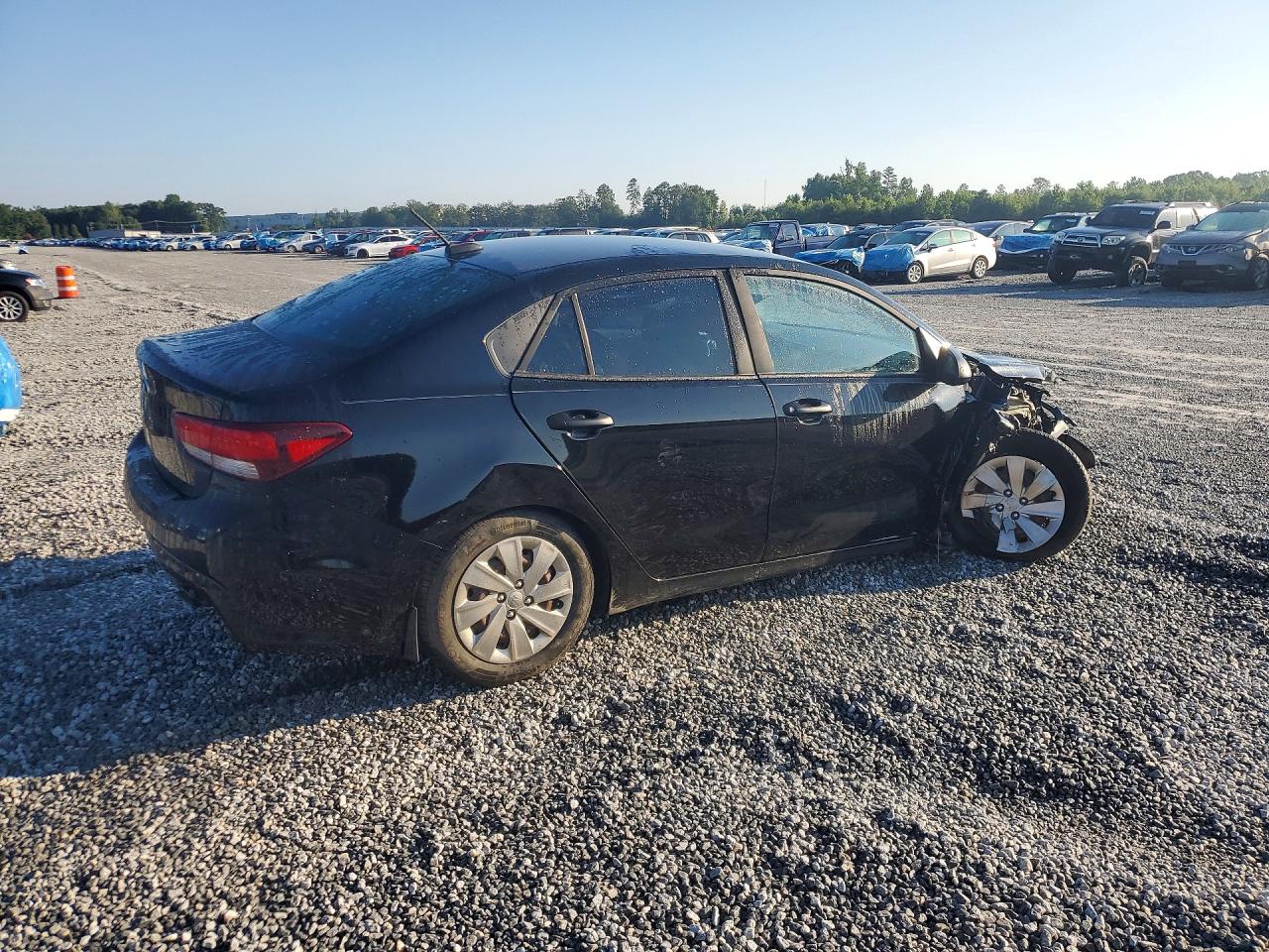 2018 Kia Rio Lx Black vin: 3KPA24AB9JE079585