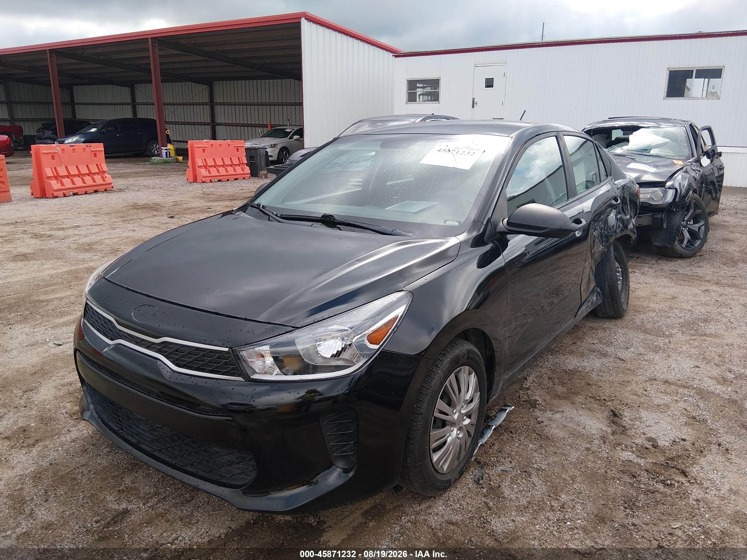2018 Kia Rio Lx Black vin: 3KPA24AB9JE080218