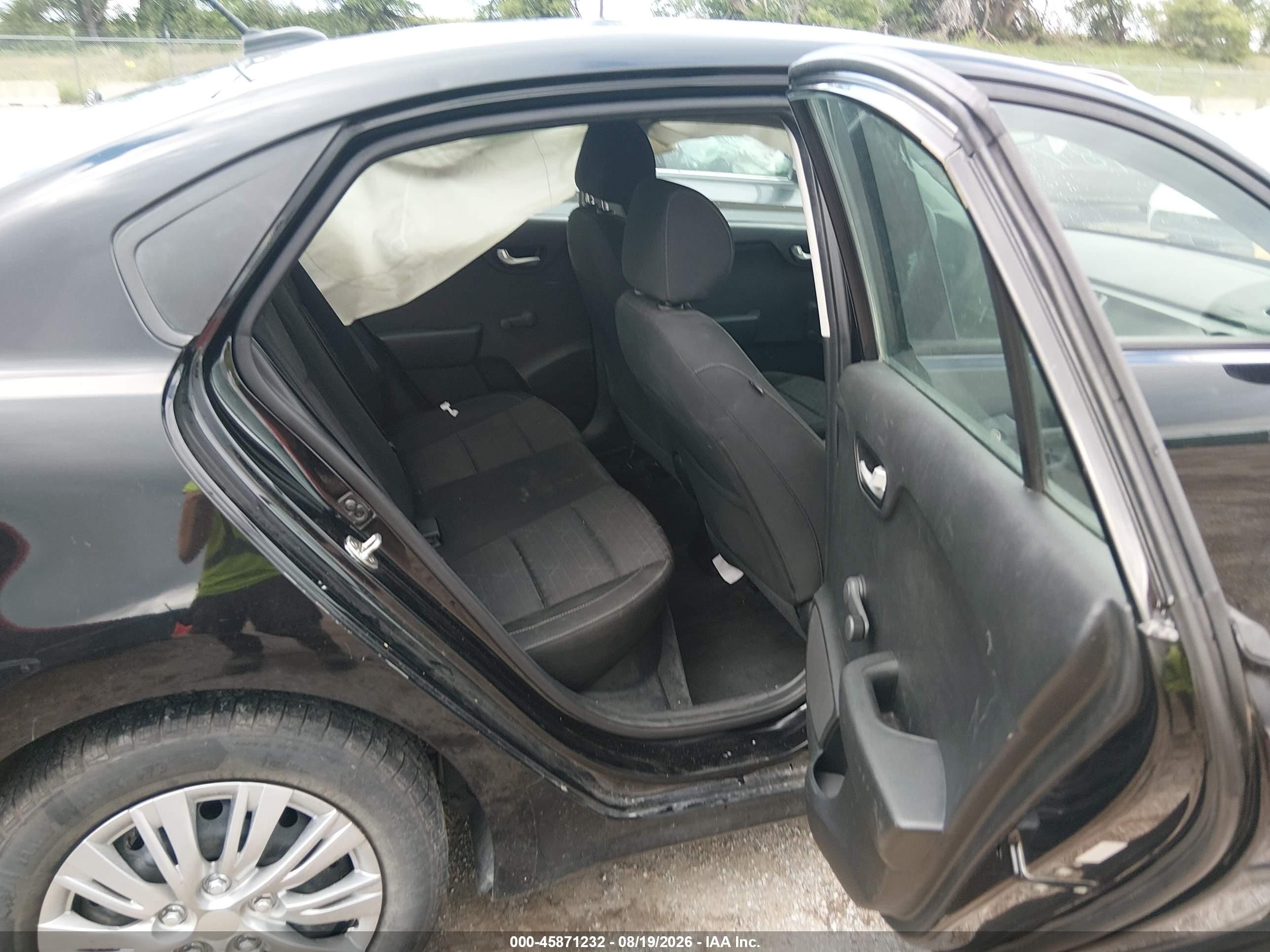 2018 Kia Rio Lx Black vin: 3KPA24AB9JE080218