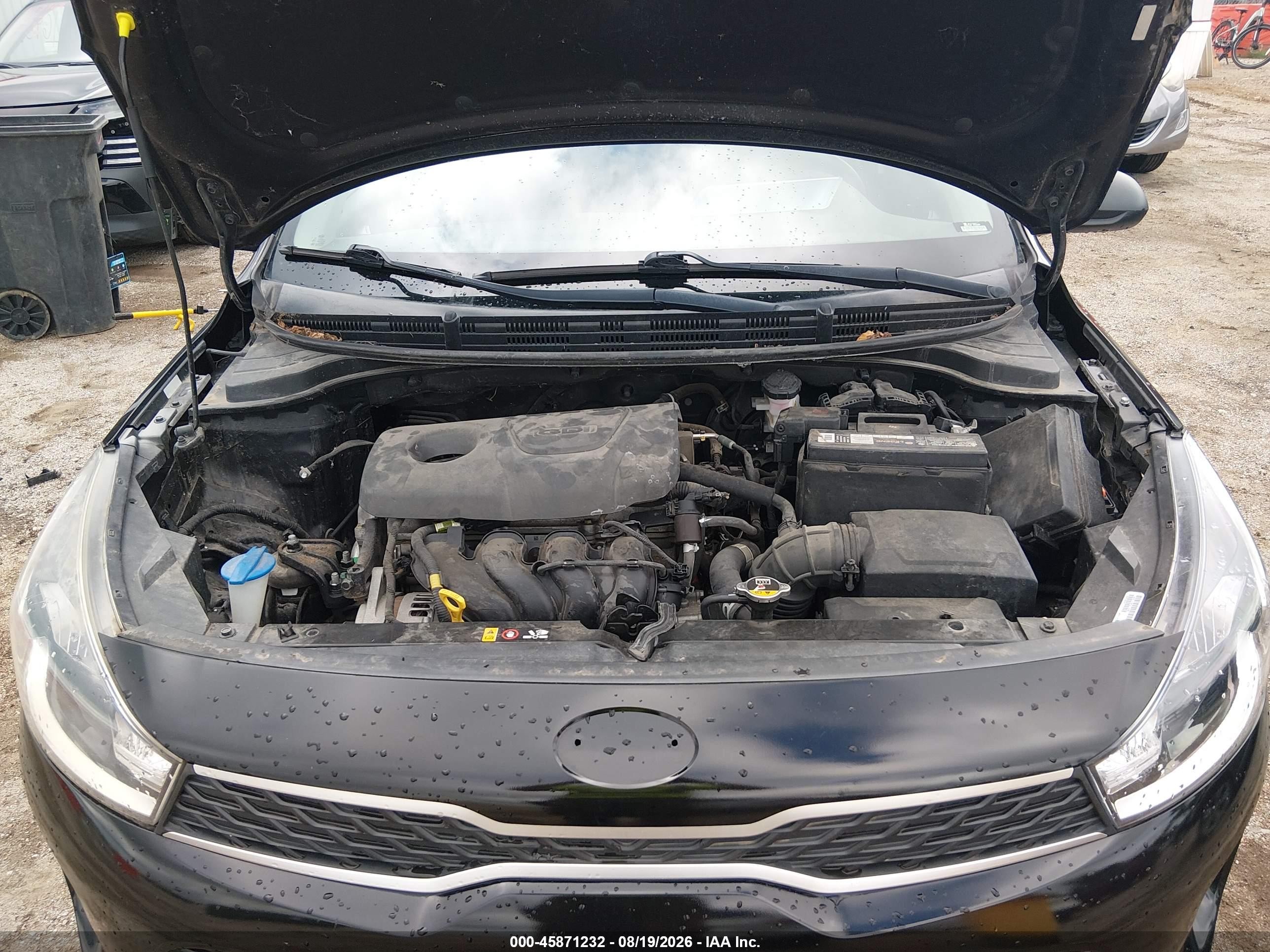2018 Kia Rio Lx Black vin: 3KPA24AB9JE080218