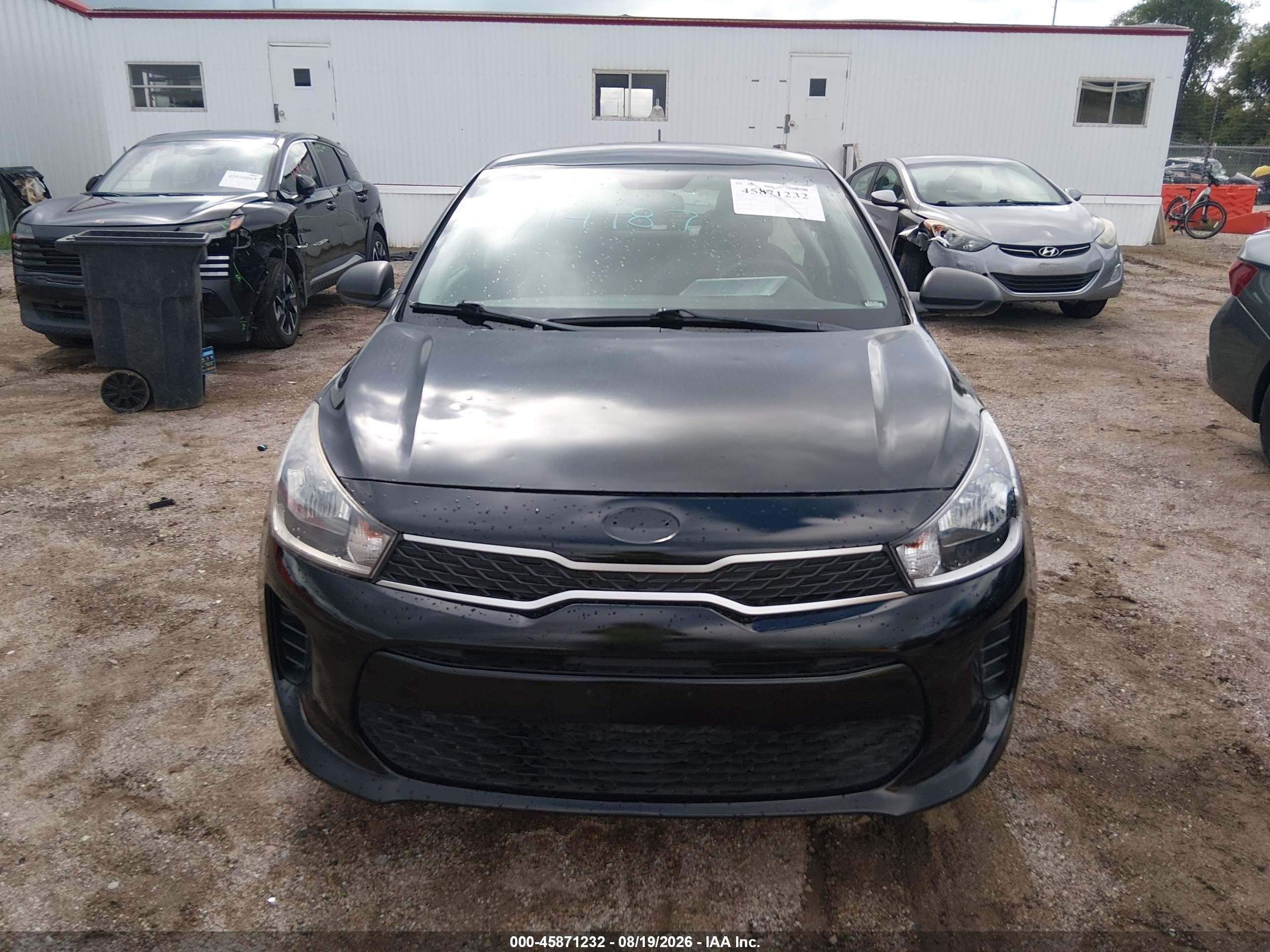 2018 Kia Rio Lx Black vin: 3KPA24AB9JE080218